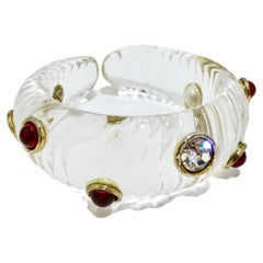 70's Chanel Resin and Lucite Bracelet