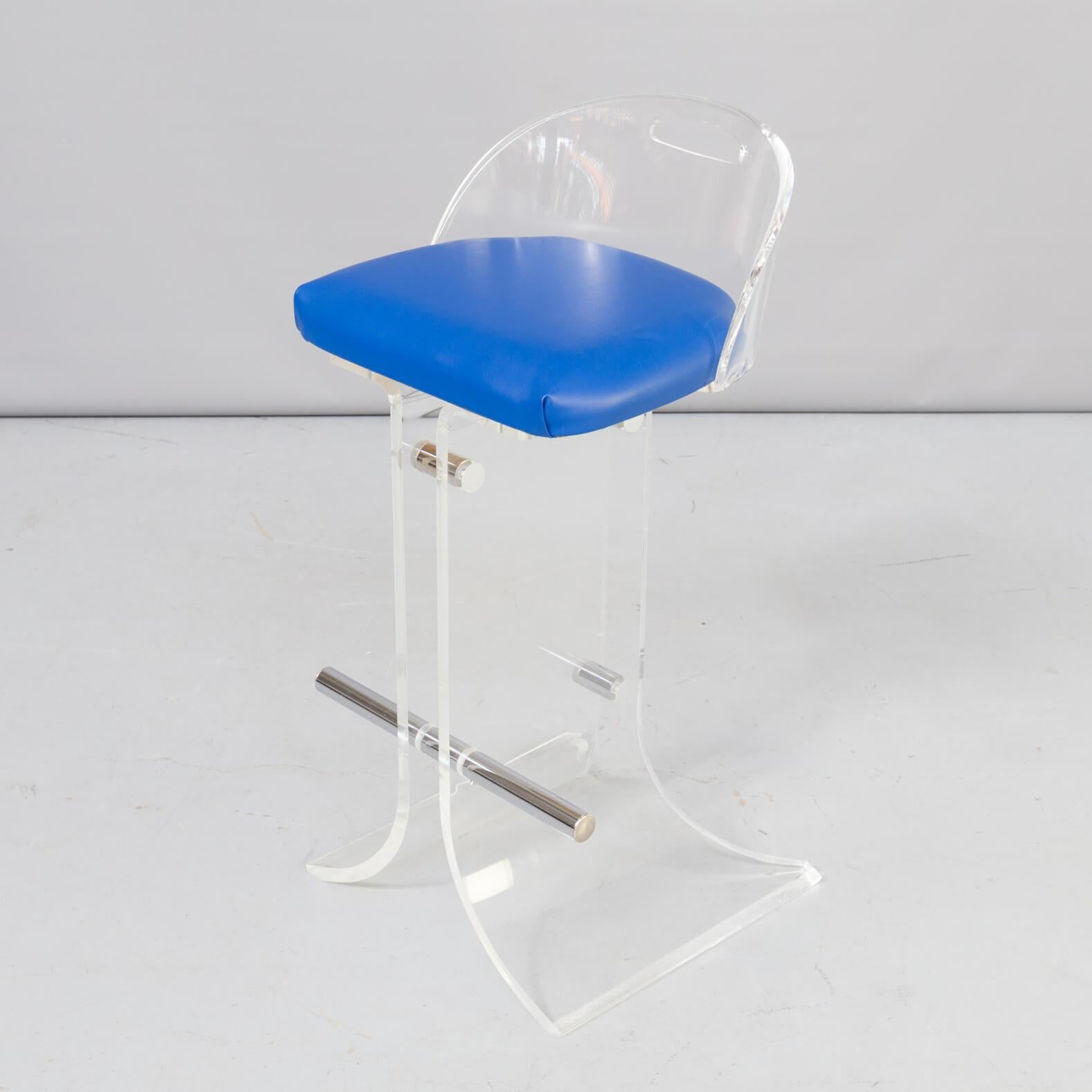 20th Century 1970s Beautiful Barstools for Hill Manufacturing Co. Set of 6 For Sale