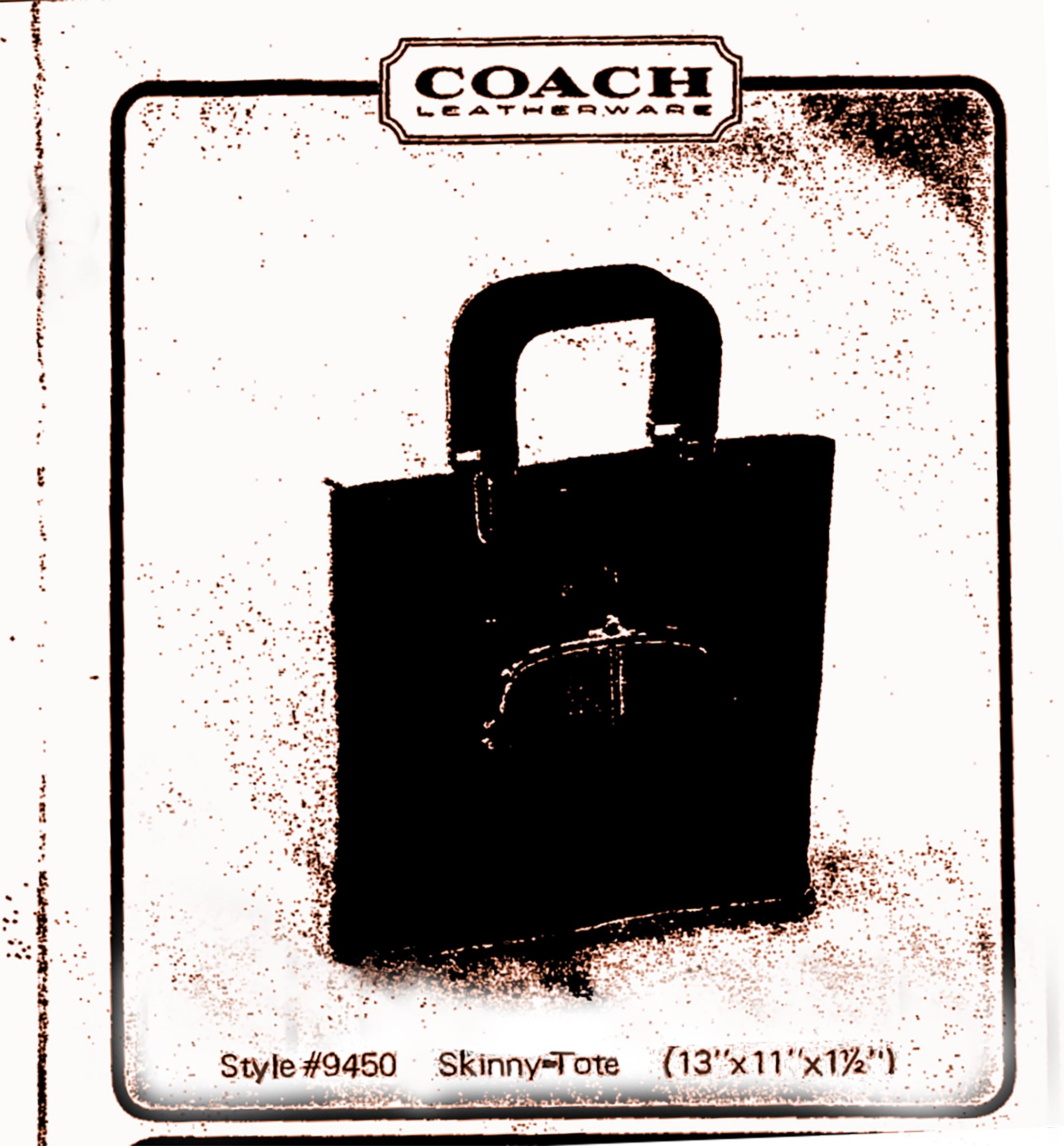 Sac Coach Skinny Fourre-tout Kiss Lock rare cuir rouille Bonnie Cashin Era Vintage des années 70 Bon état à Port Saint Lucie, FL