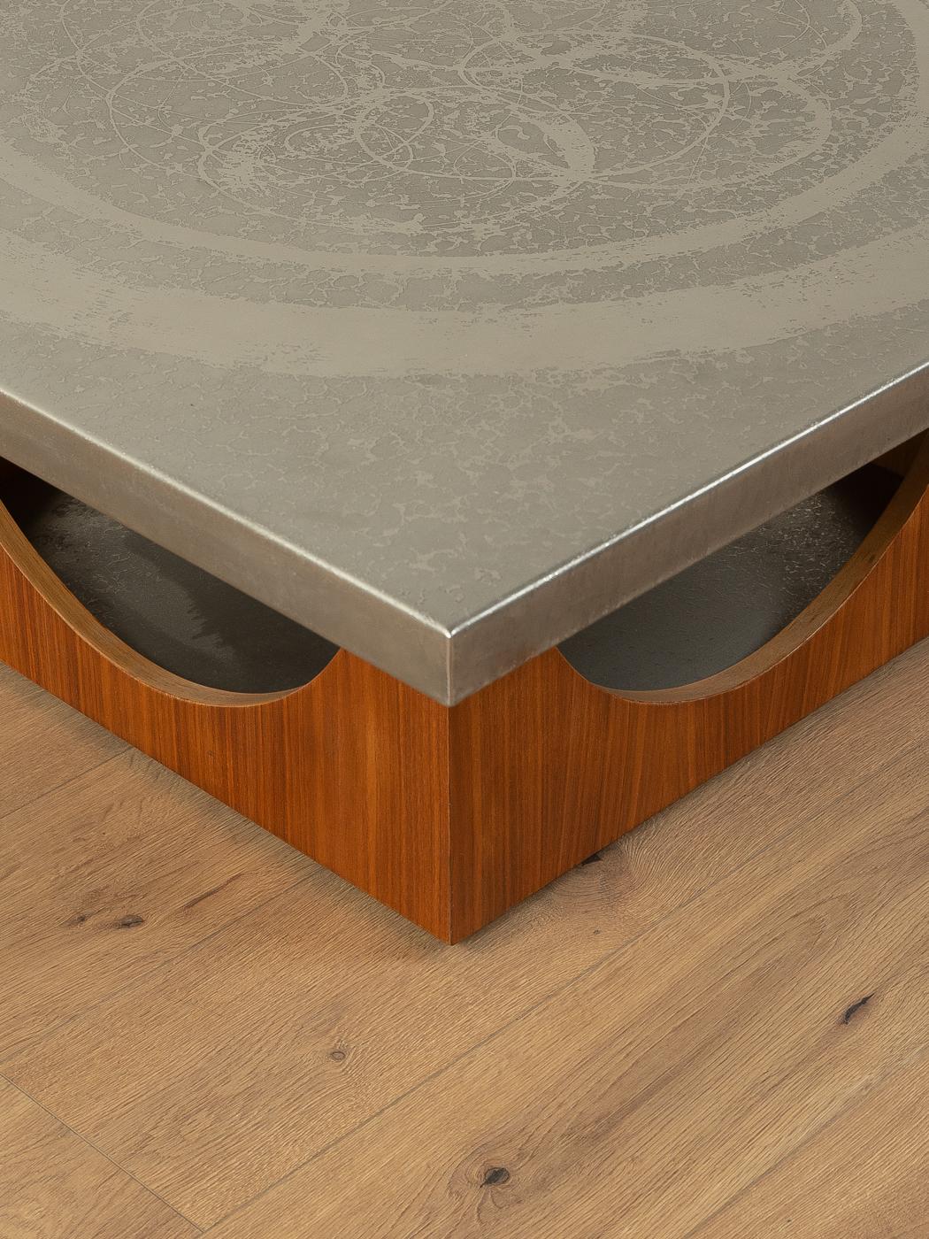 Fin du 20e siècle Table basse des années 70 par Heinz Lilienthal en vente