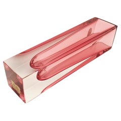 70s Cubic Sommerso VASE