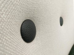 70s, Danish Armchair, Completely Reupholstered, Kvadrat Wool, Leather