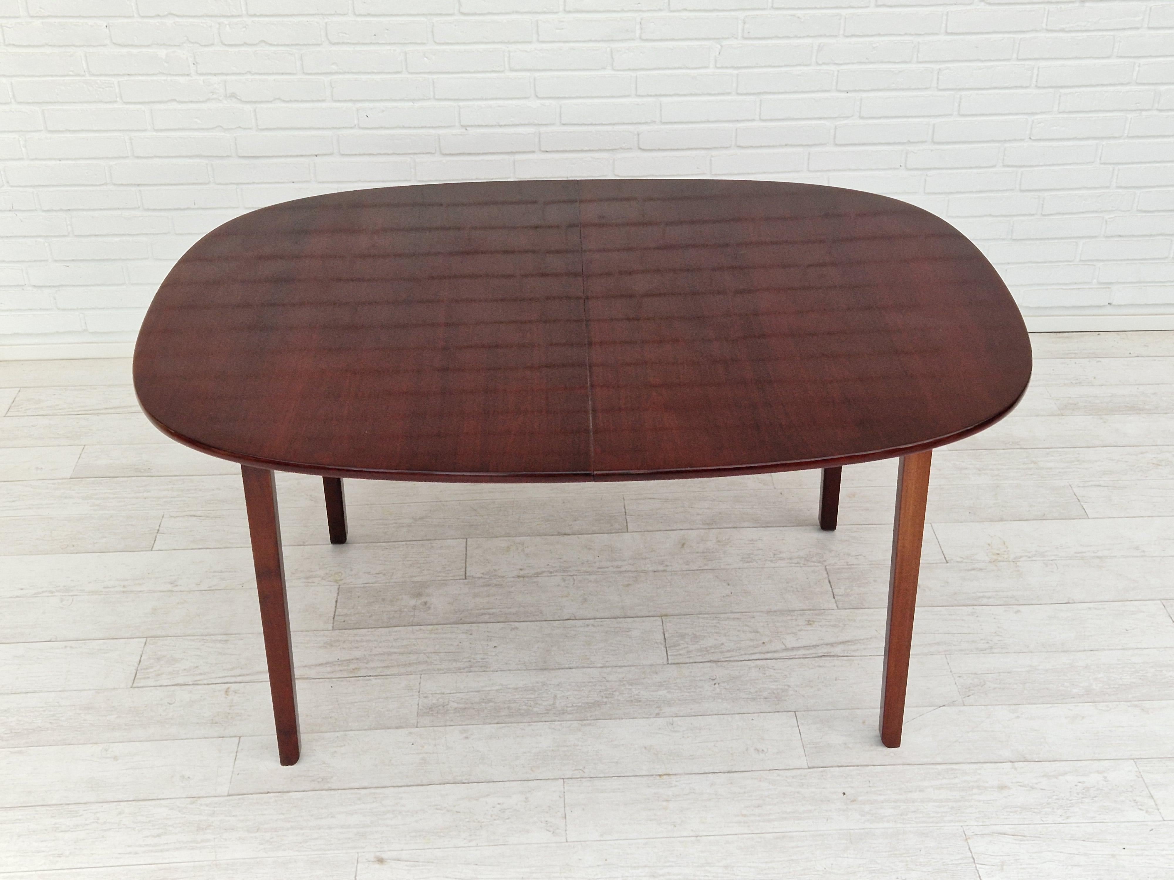 70s, Danish design by Ole Wanscher, dining table. 7