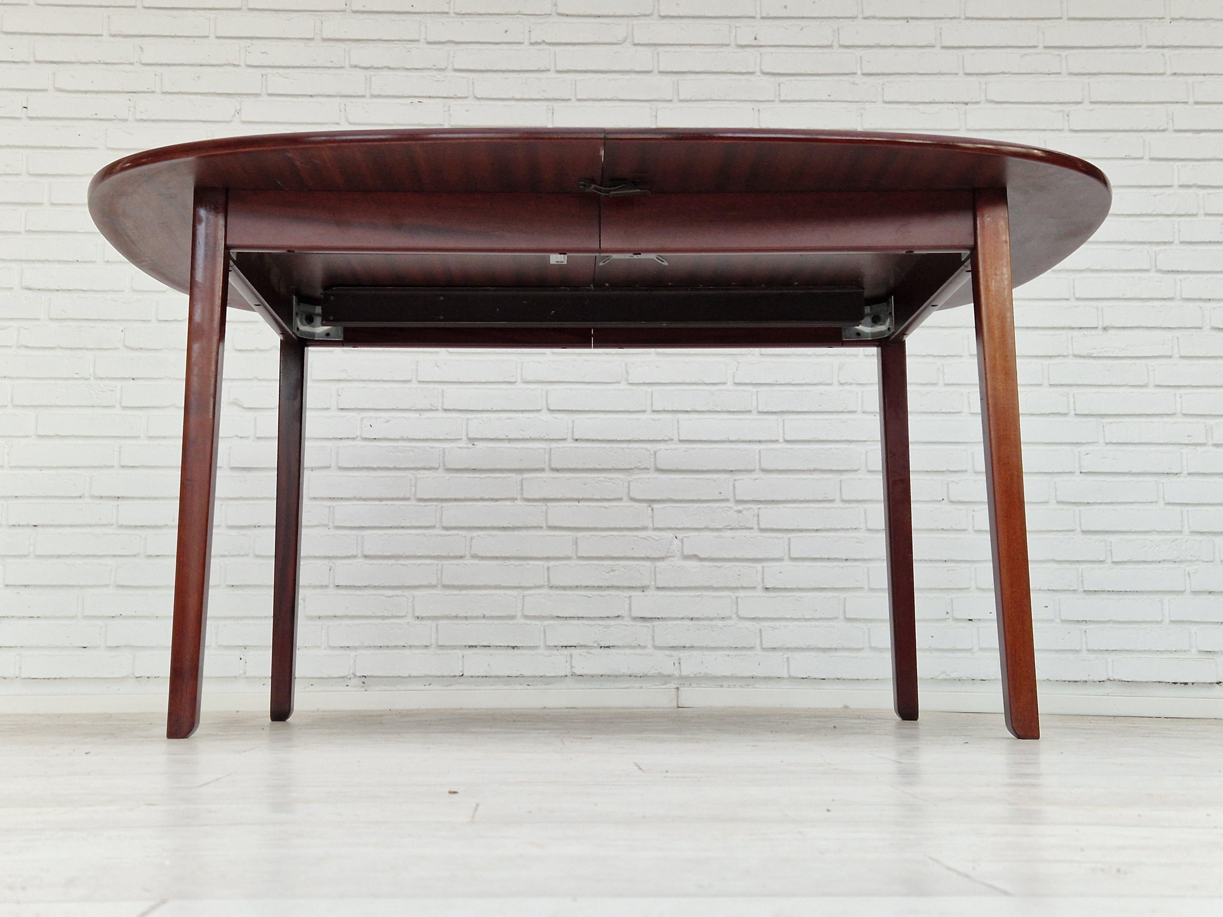 70s, Danish design by Ole Wanscher, dining table. 8