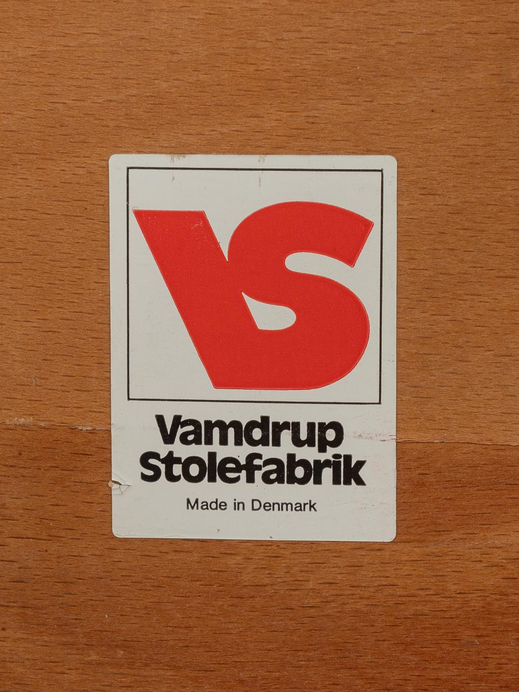 70er Jahre Esszimmerstühle, Vamdrup Stolefabrik im Angebot 3