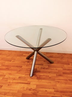 Table de salle à manger des années 70 de Renato Zevi pour Roche Bobois