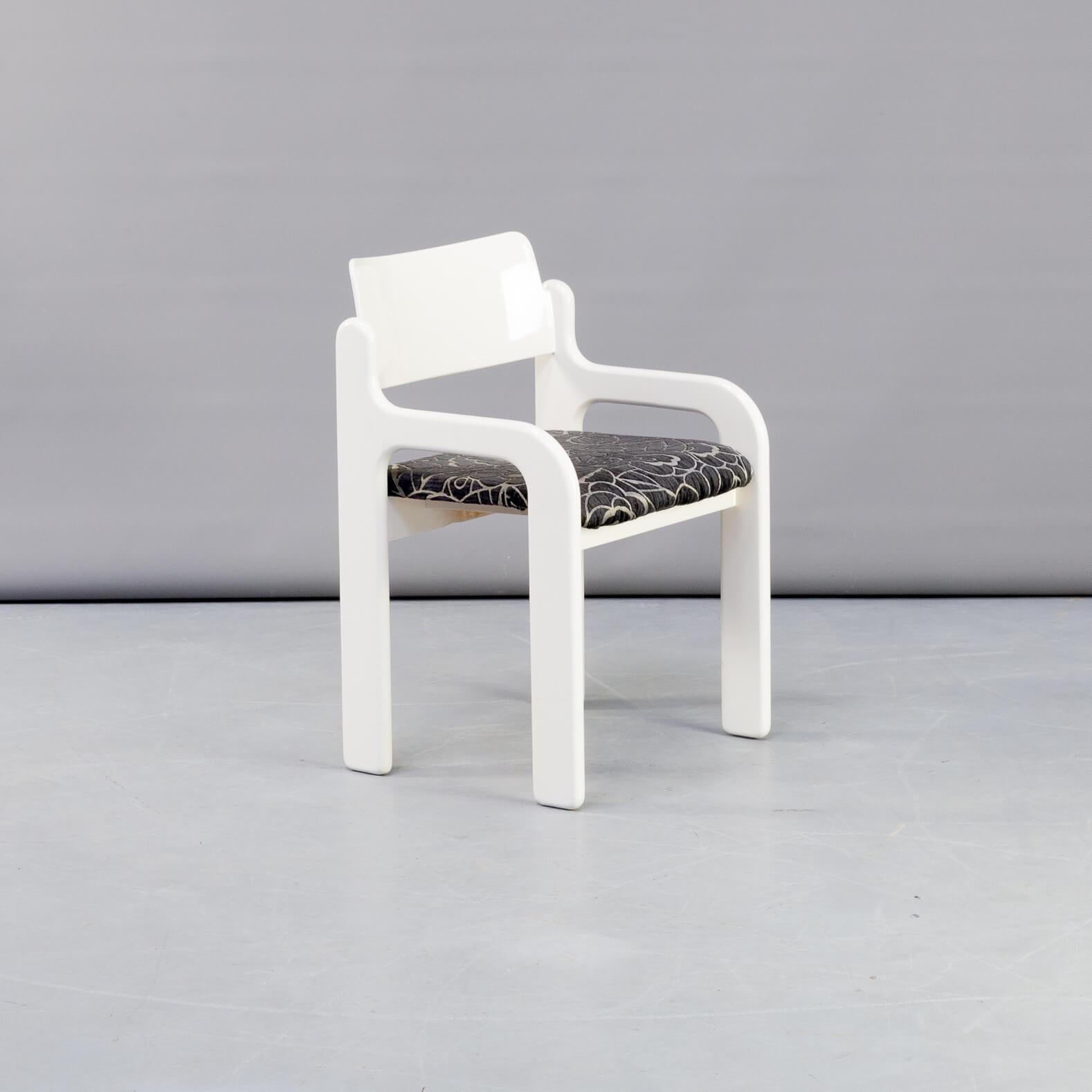 70s Eero Aarnio ‘Flamingo’ Dining Chair for Asko Set/ 6 In Good Condition For Sale In Amstelveen, Noord
