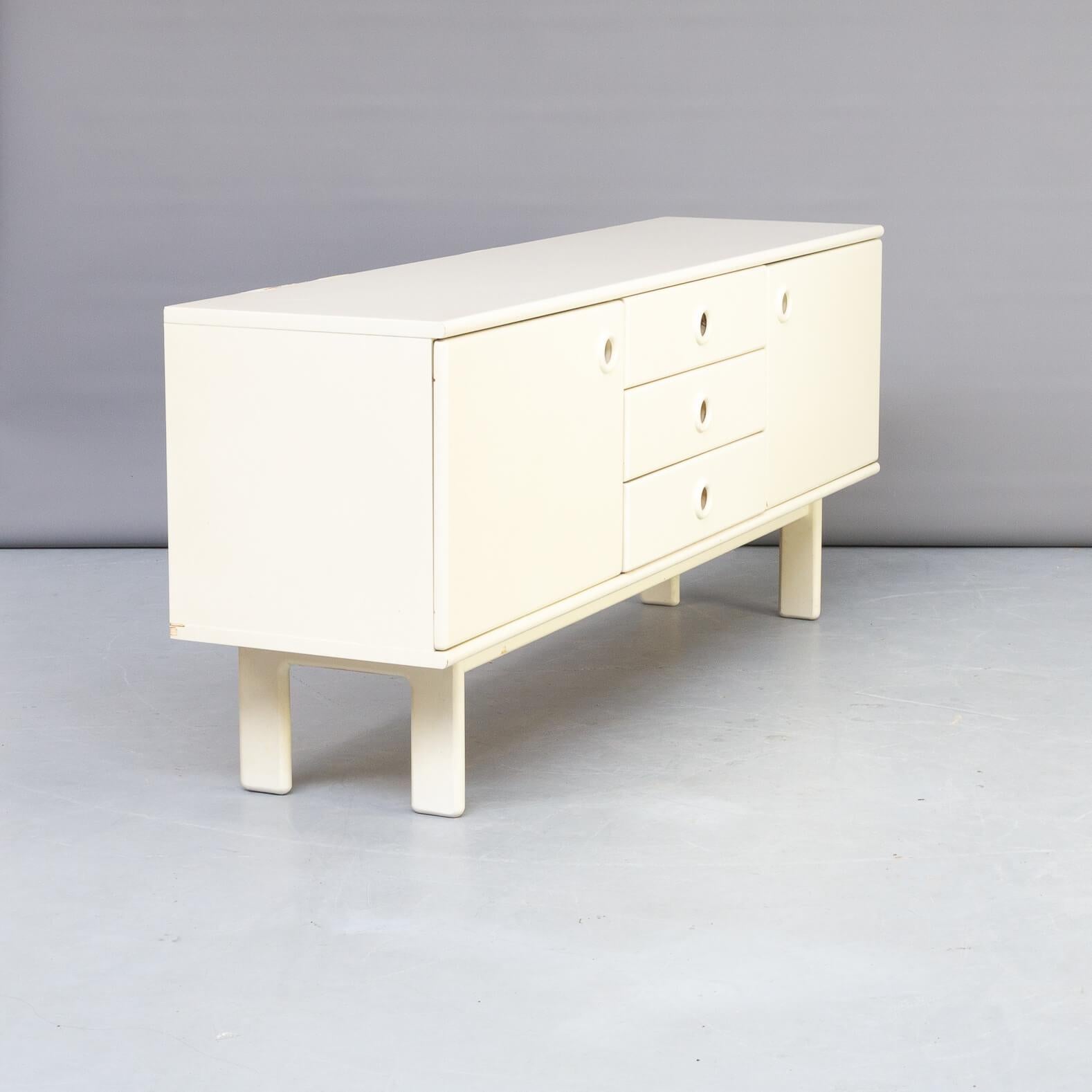 Lacquered 70s Eero Aarnio sideboard for Asko For Sale
