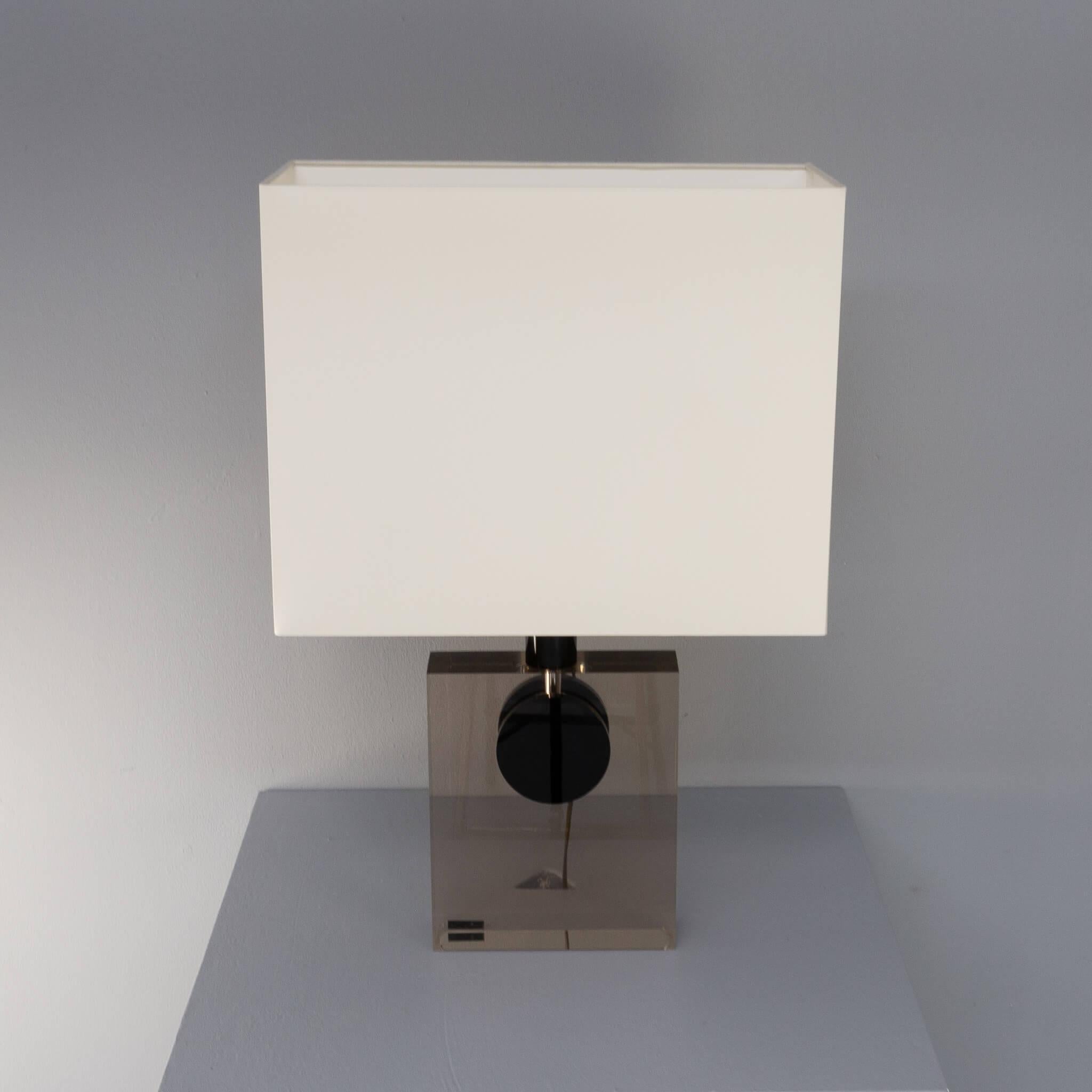 70s Felice Antonio Botta Table Lamp, Firenze Italy In Good Condition For Sale In Amstelveen, Noord