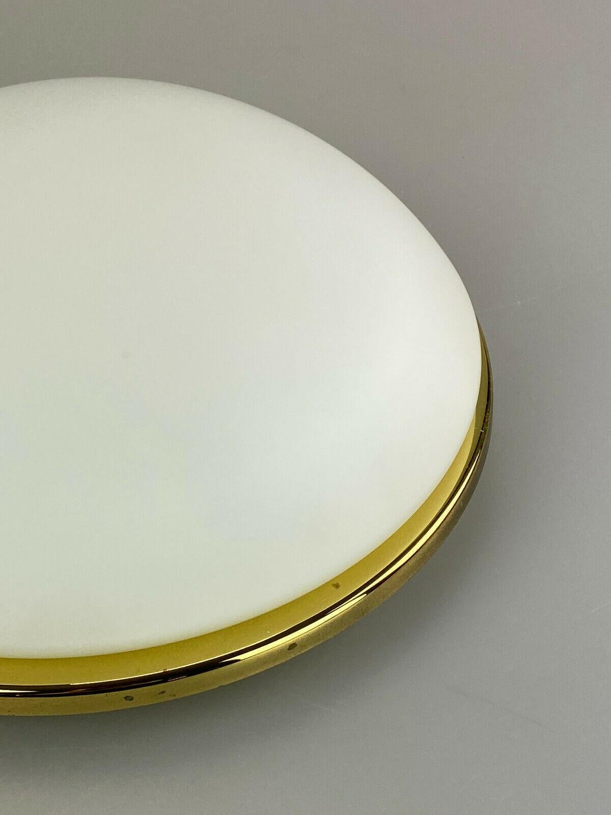 Mid-20th Century 70s Fischer Leuchten Plafoniere Ceiling Lamp Glass Space Design Lamp