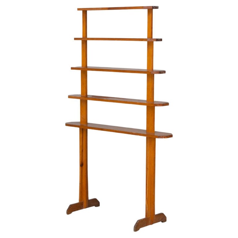 70s Freestanding Arts and Craft Book Shelf For Sale at 1stDibs 70s bookshelf, 70s shelves