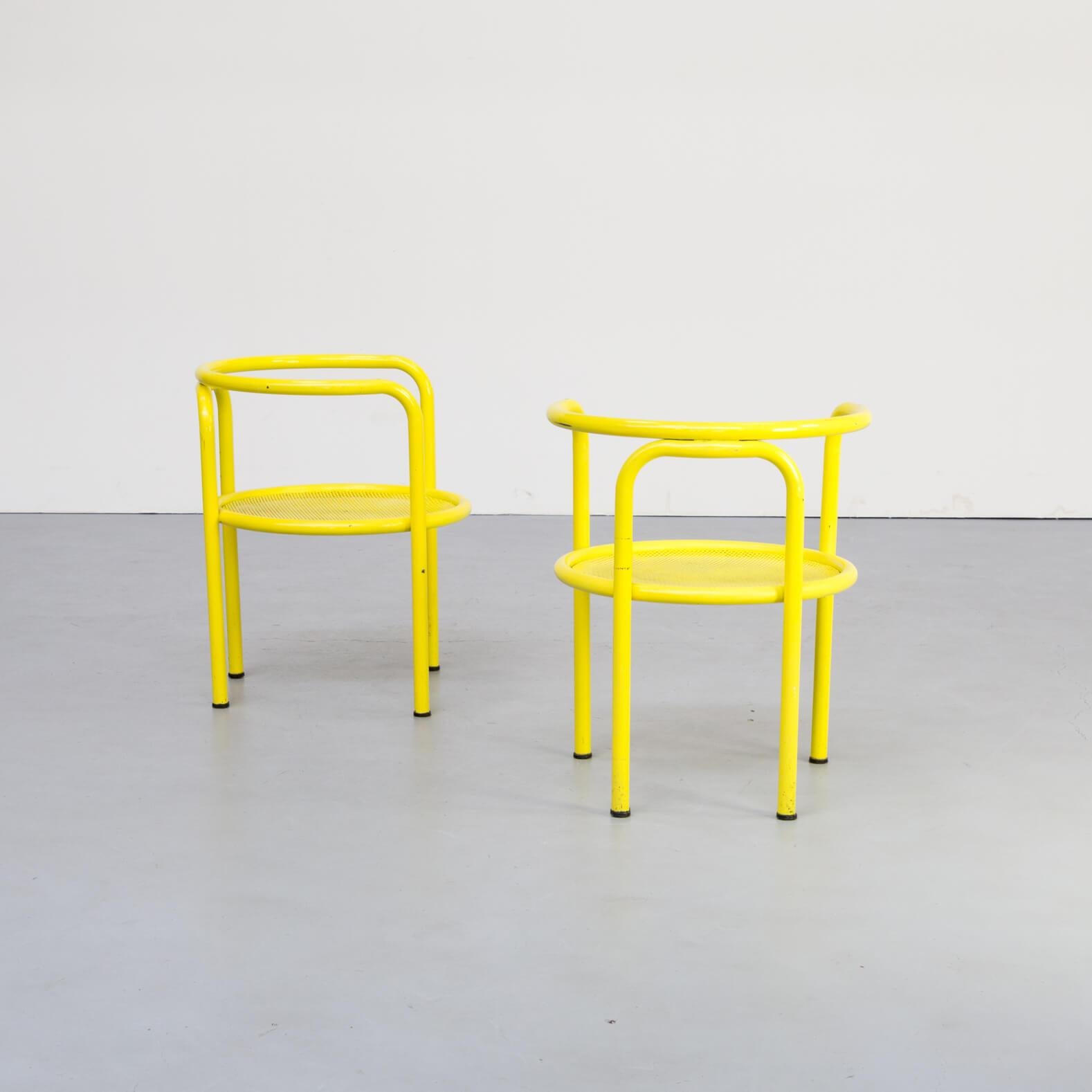 1970s Gae Aulenti ‘da Giardino Locus Solus’ Table Set for Poltronova Set of 3 For Sale 11