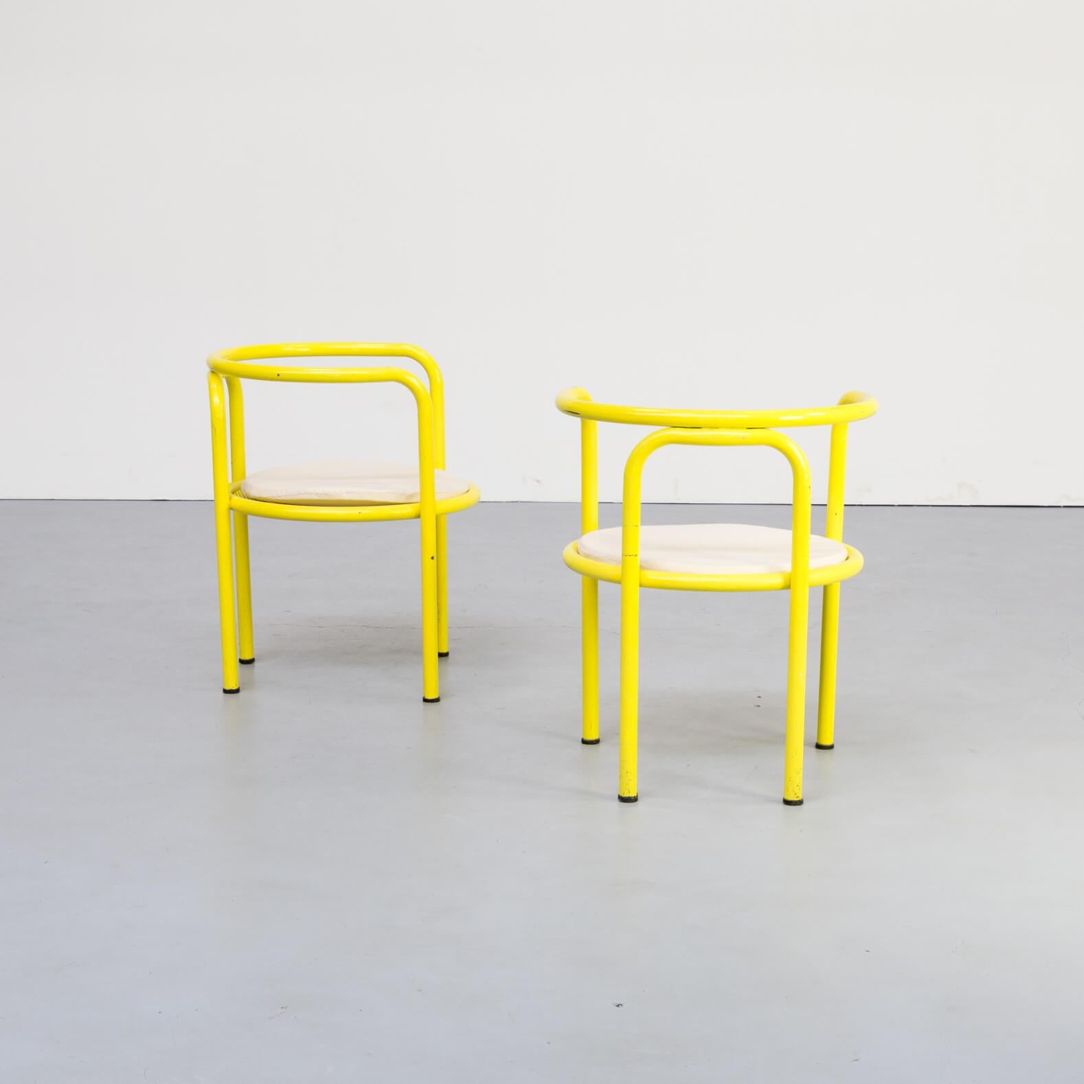 1970s Gae Aulenti ‘da Giardino Locus Solus’ Table Set for Poltronova Set of 3 For Sale 12