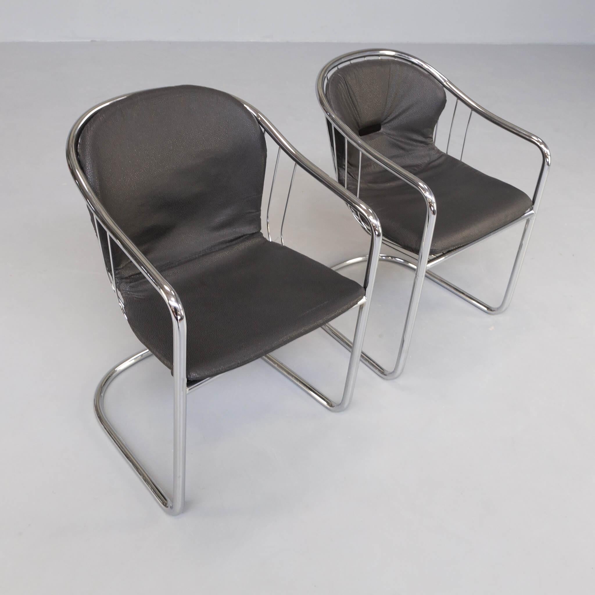 70s Gastone Rinaldi Dining Chairs for RIMA Set/6 For Sale 4