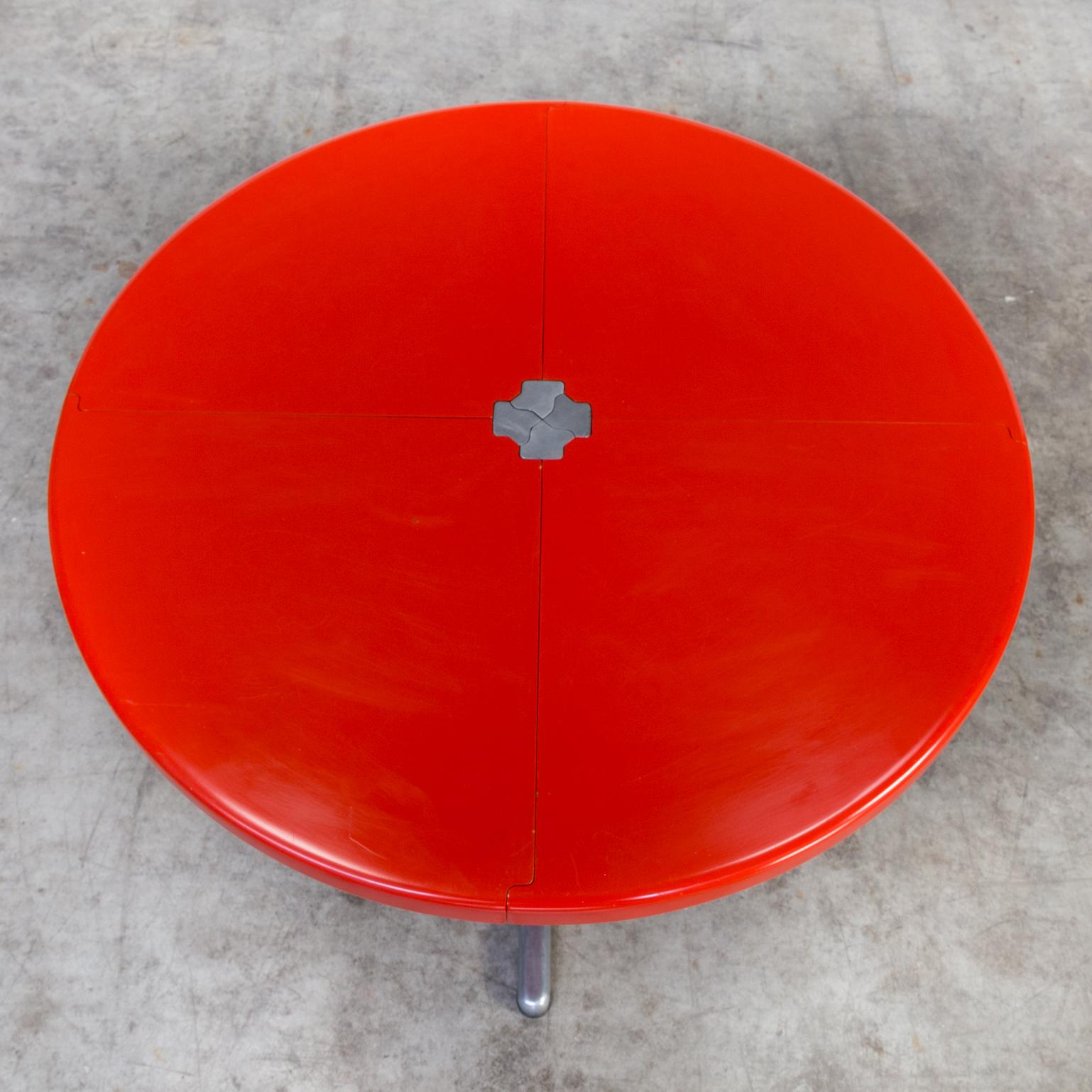 1970s Giancarlo Piretti Foldable Dining Table ‘Plana’ for Castelli For Sale 8