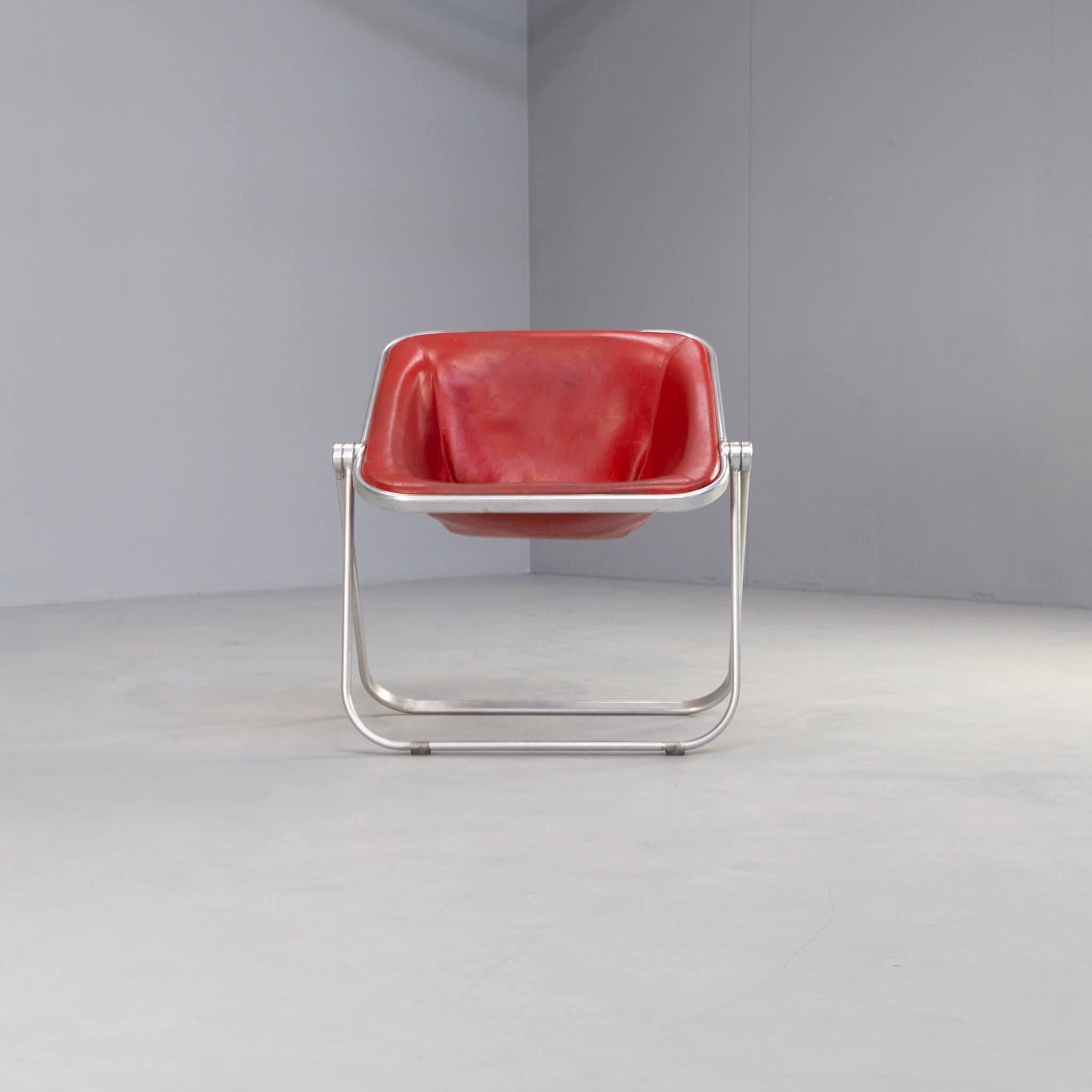 70’s Giancarlo Piretti ‘Plona’ Folding Chair for Castelli 1