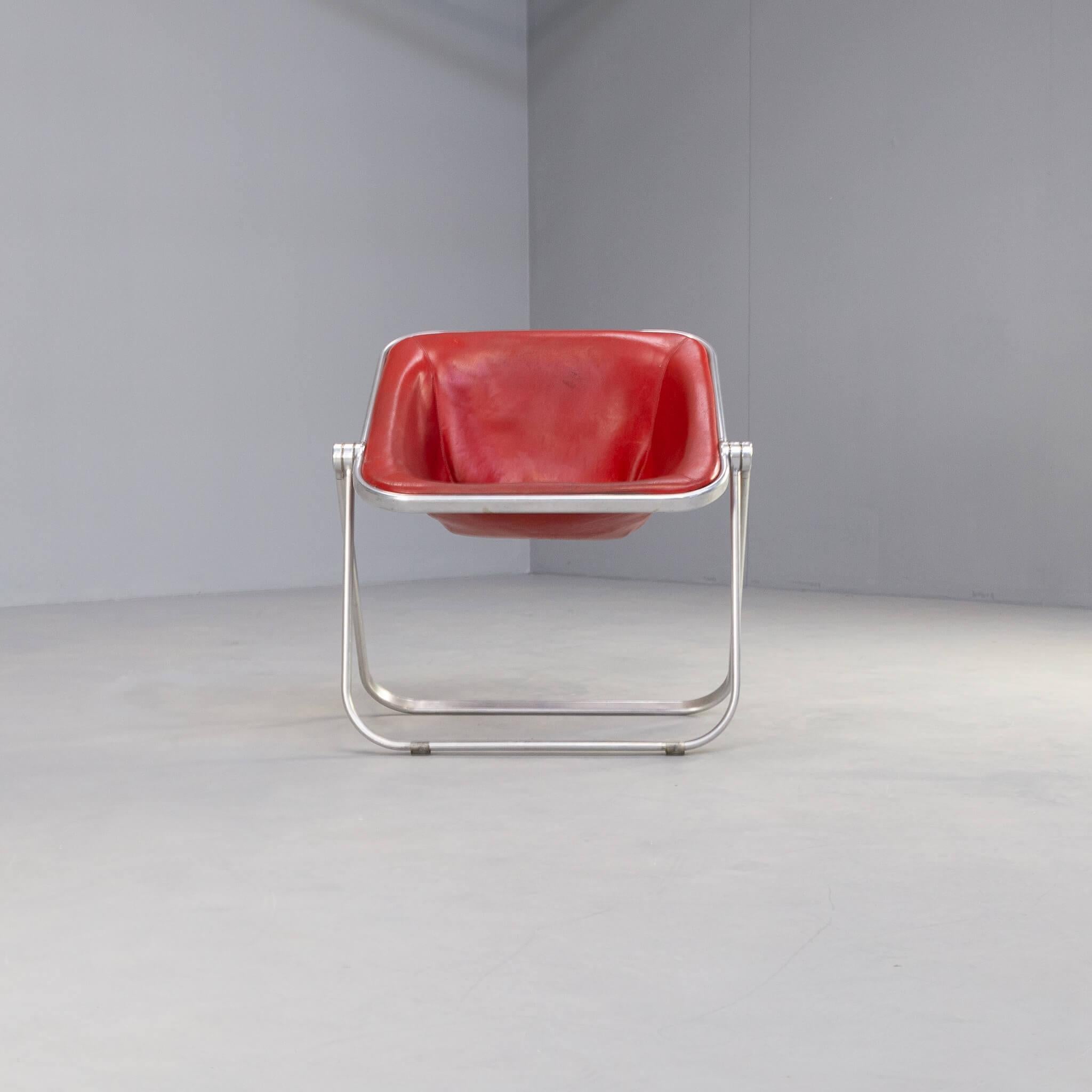 20th Century 70’s Giancarlo Piretti ‘Plona’ Folding Chair for Castelli