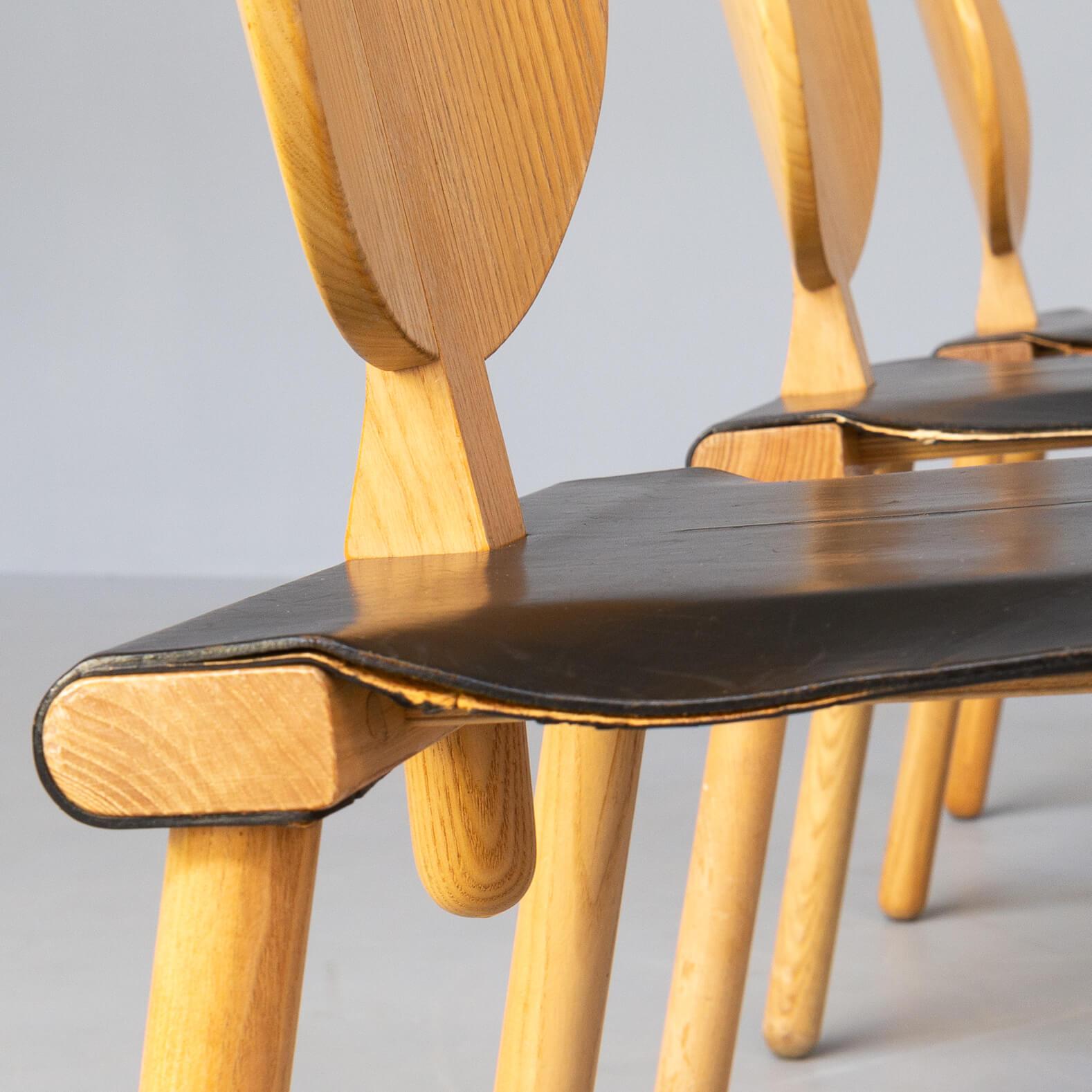 70s Gigi Sabadin ‘fiona’ Chair for Crassevig Set/6 For Sale 5