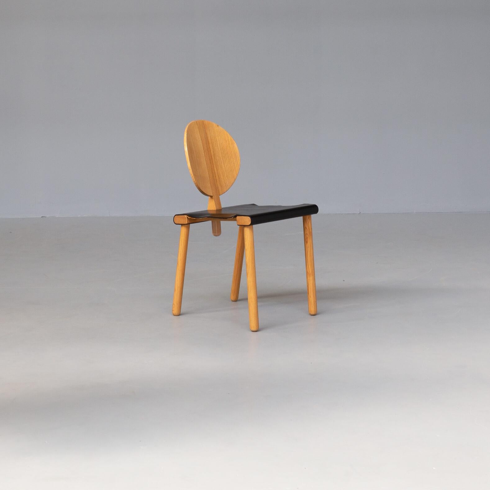 20th Century 70s Gigi Sabadin ‘fiona’ Chair for Crassevig Set/6 For Sale