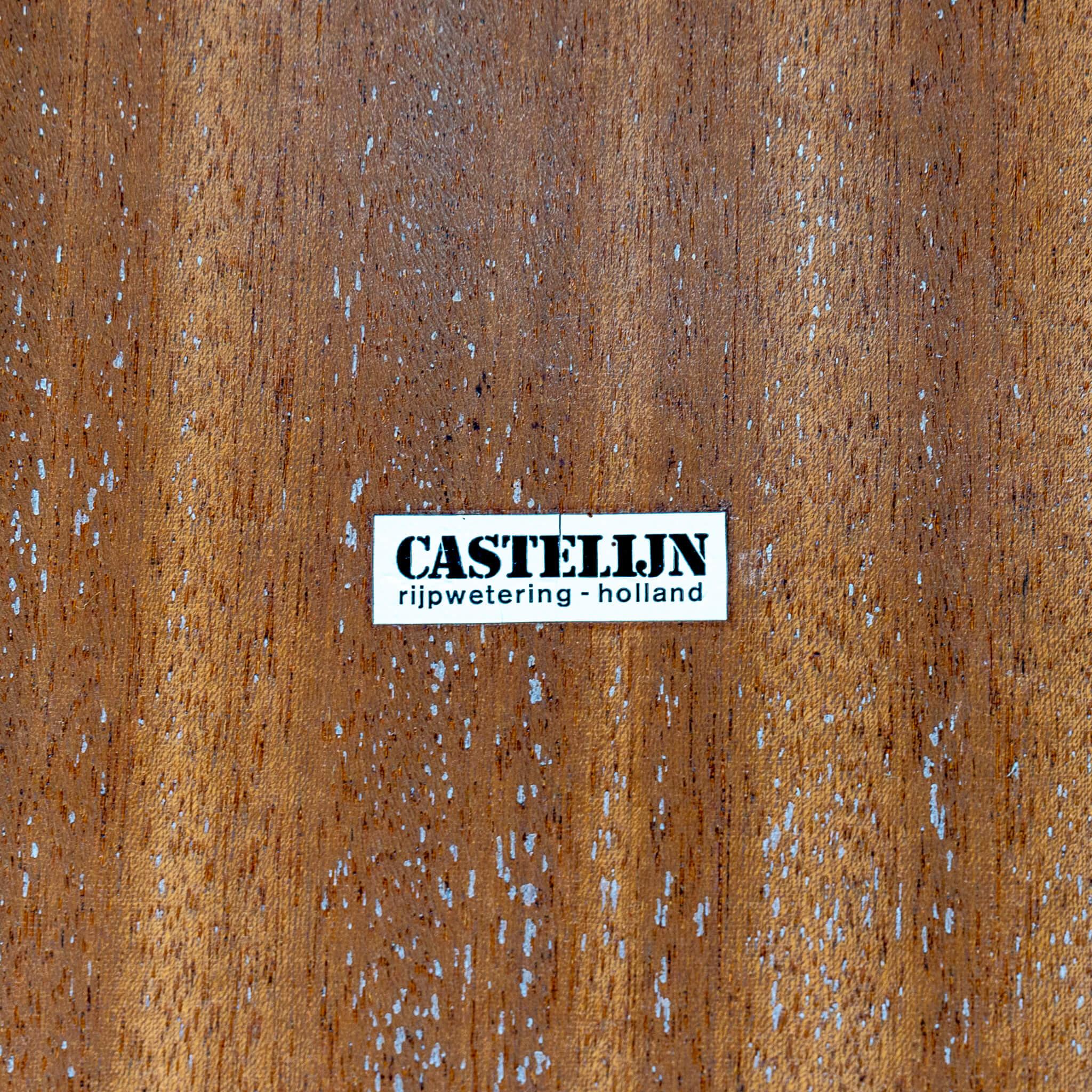 Plywood 70s Gijs Bakker ‘Strip’ Dining Table for Castelijn For Sale