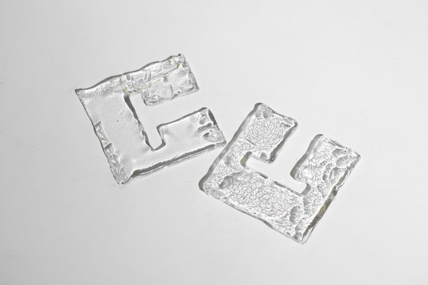 70's glass wall sconce by Carlo Nason for Mazzega 5