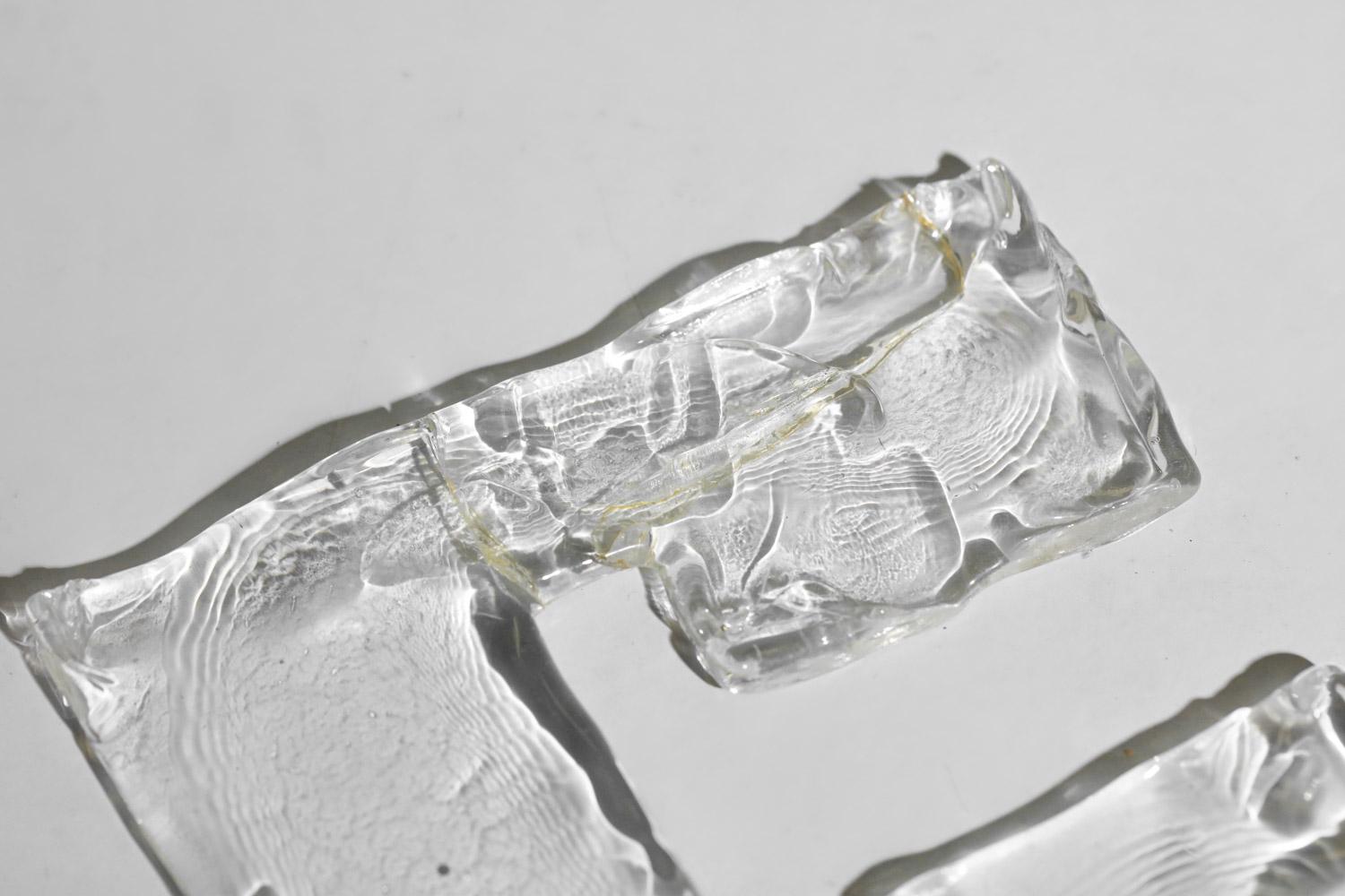 70's glass wall sconce by Carlo Nason for Mazzega 6