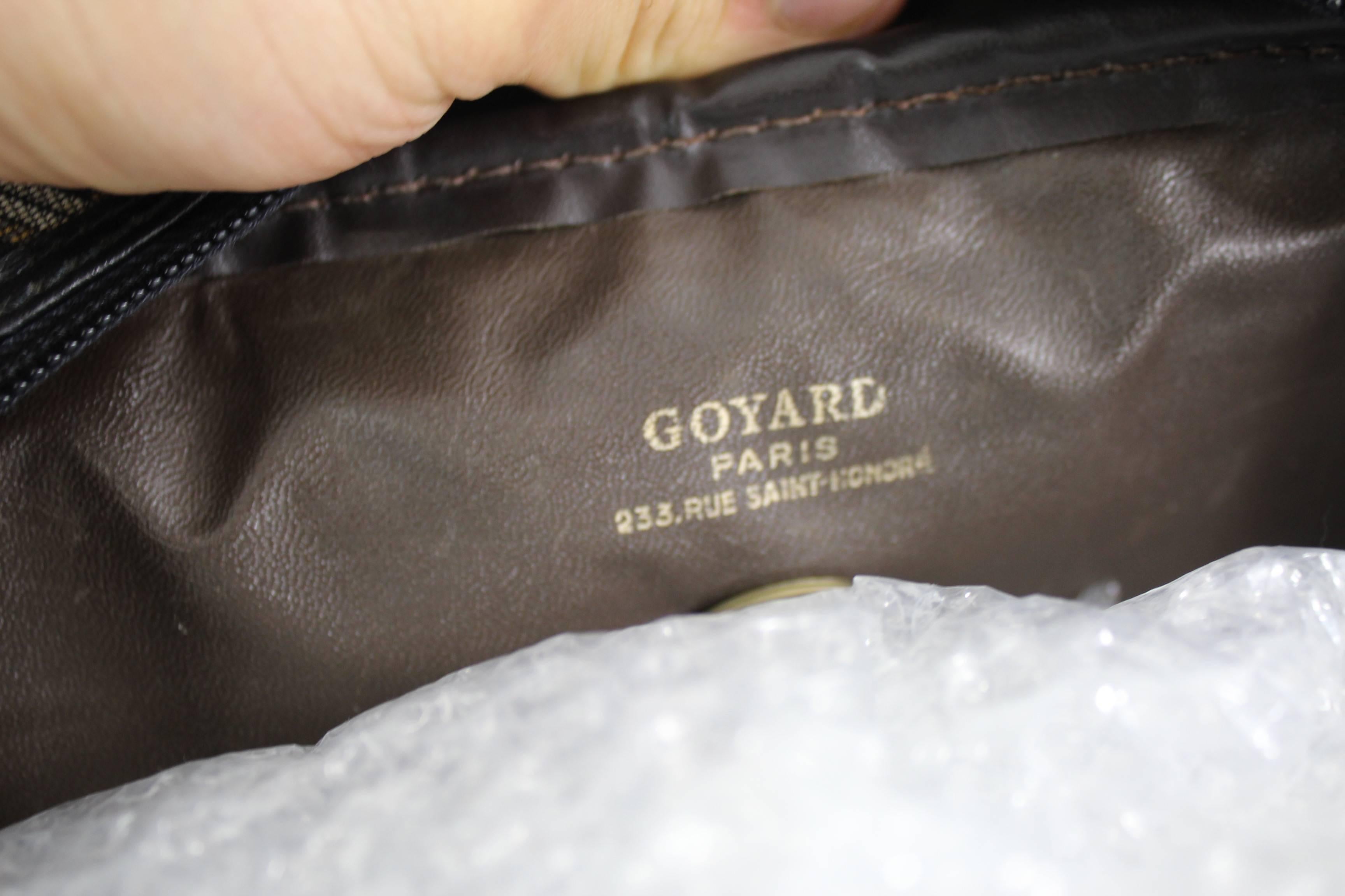 goyard dog bag