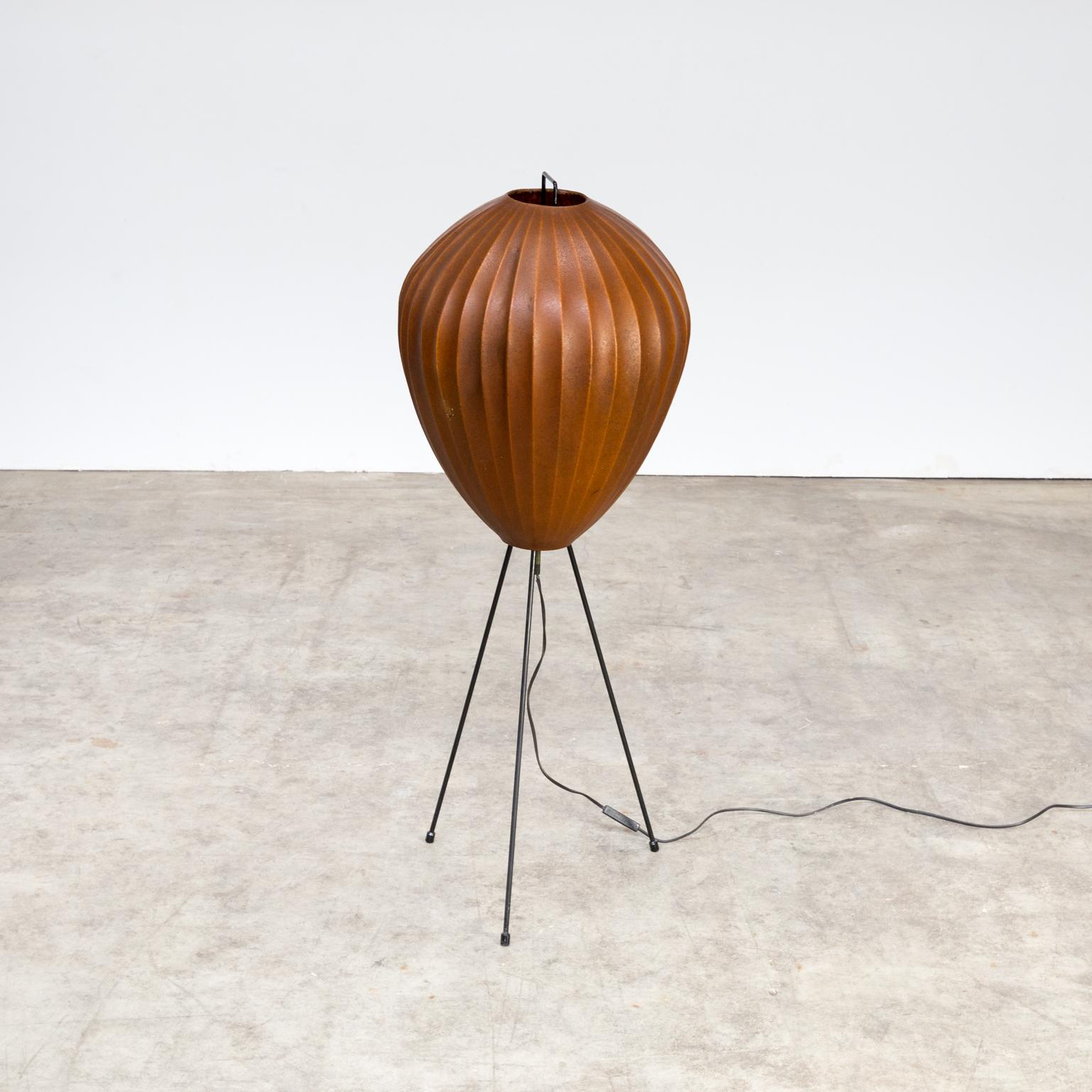 Mid-Century Modern 1970s H. Klingele Jumbo Tripod Floor Lamp for Artimeta For Sale