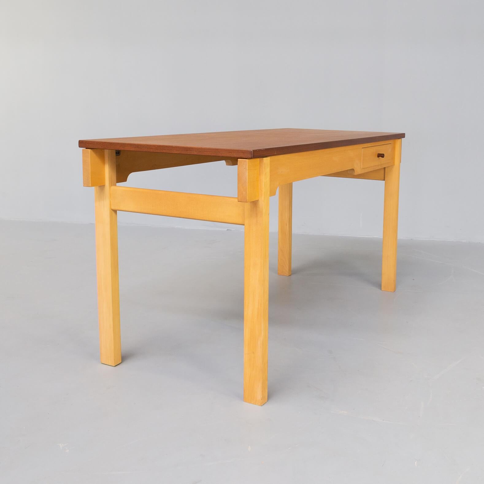20th Century 70s Hans Wegner Table Desk for Andreas Tuck For Sale