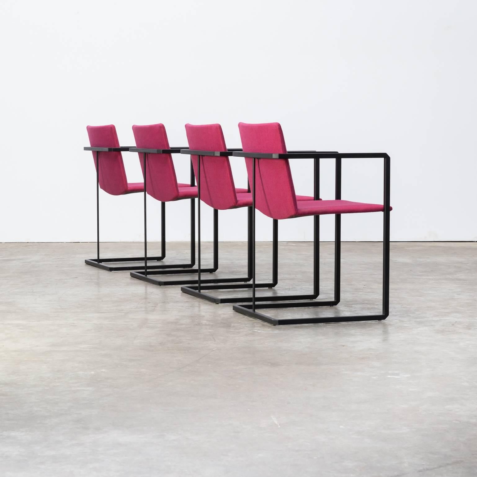 Dutch 1970s Hennie de Jong Chairs for Castelijn Set of Four For Sale