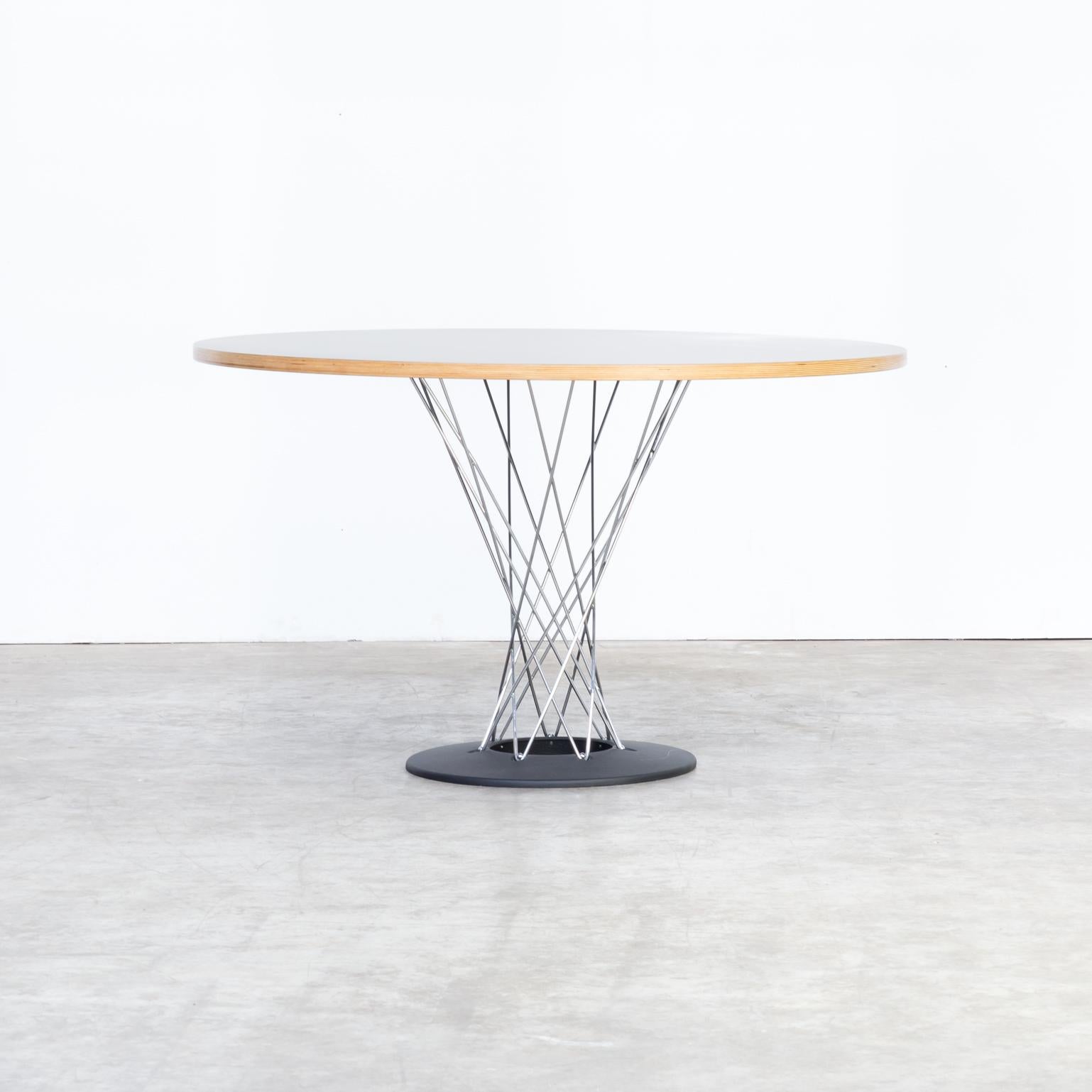 70s Isamu Noguchi Cyclone Table for Knoll. Good condition consistent with age and use.
