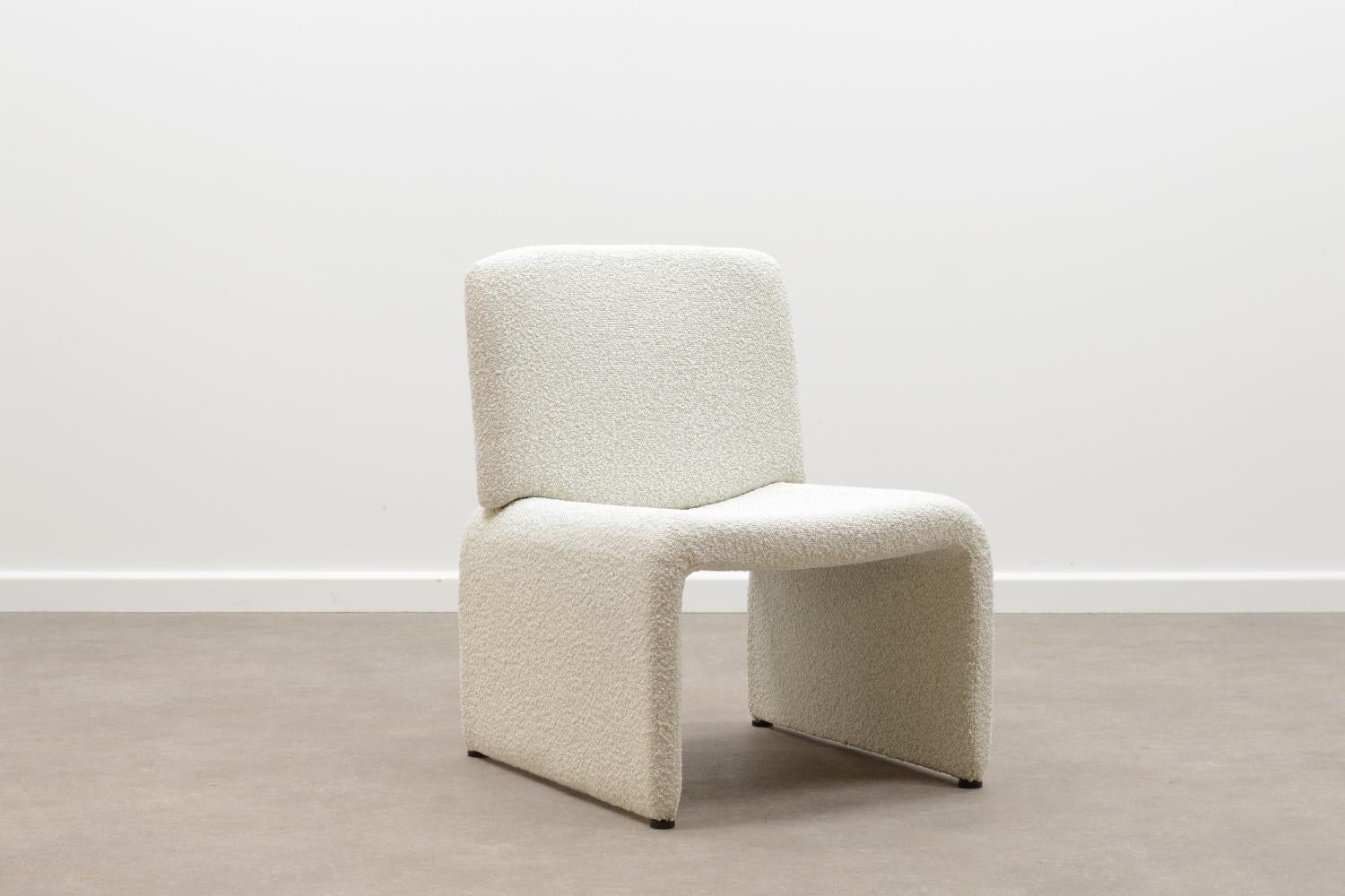Mid-Century Modern 70’s Italian Bouclé Lounge Chairs