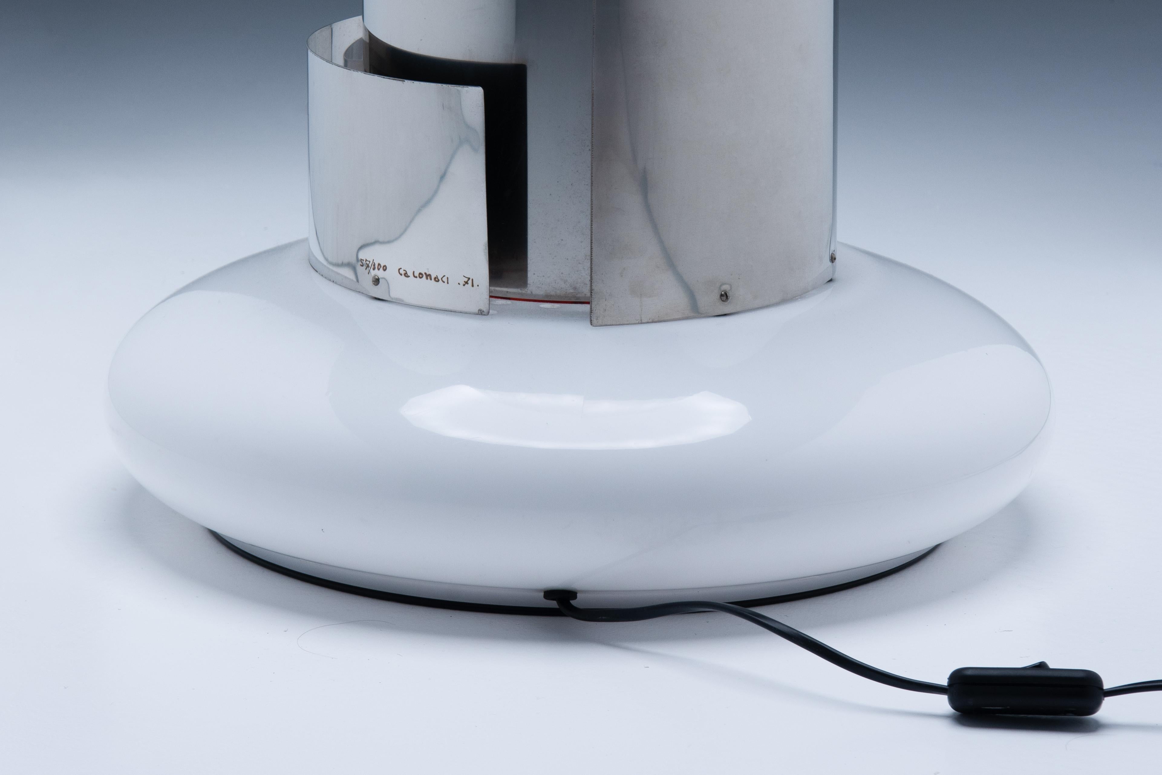 20ième siècle Lampadaire italien des années 70 - Giuseppe Calonaci en vente