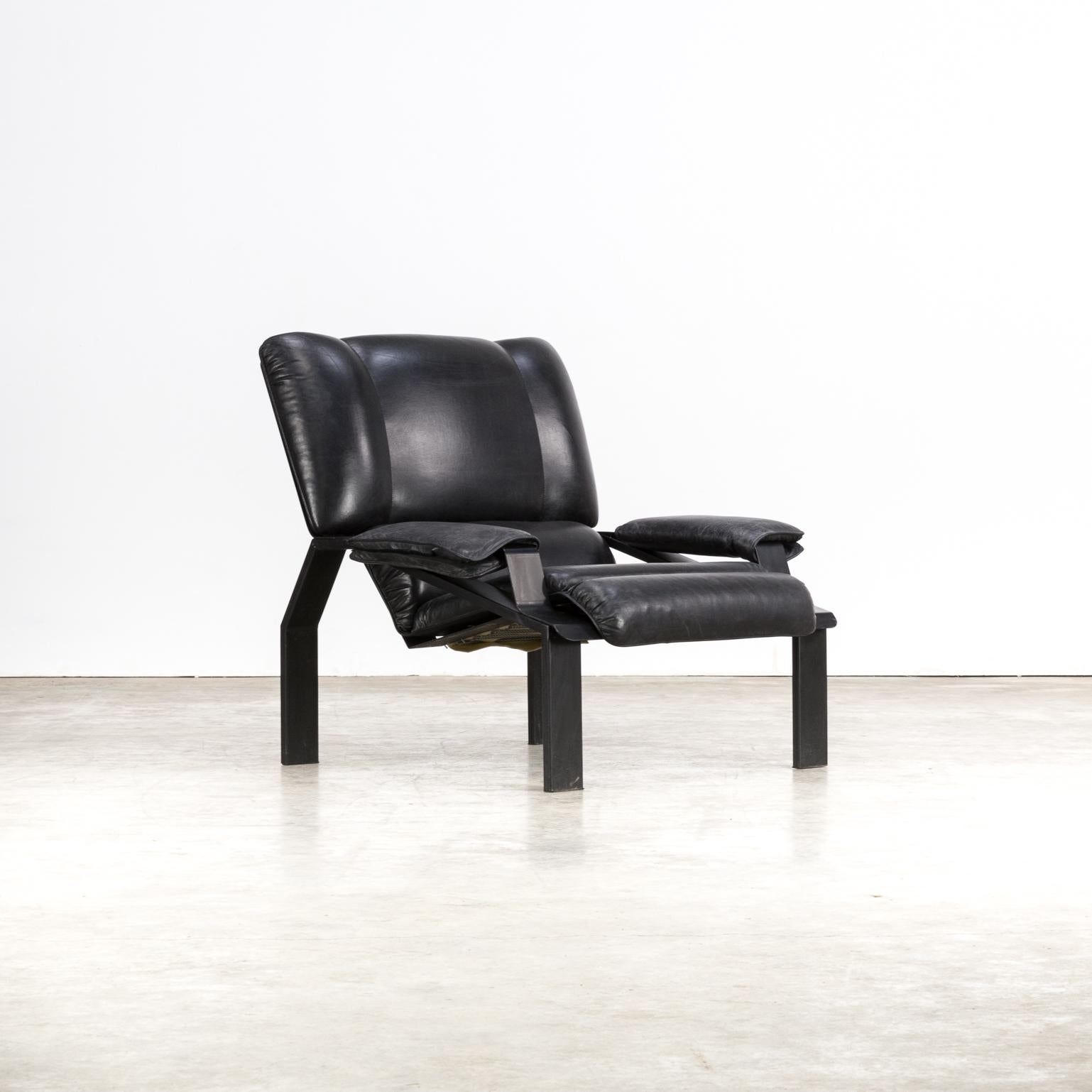 Italian 1970s Joe Colombo ‘Lem’ Armchair for Bieffeplast For Sale