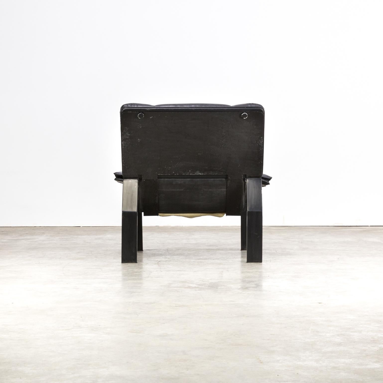 Late 20th Century 1970s Joe Colombo ‘Lem’ Armchair for Bieffeplast For Sale