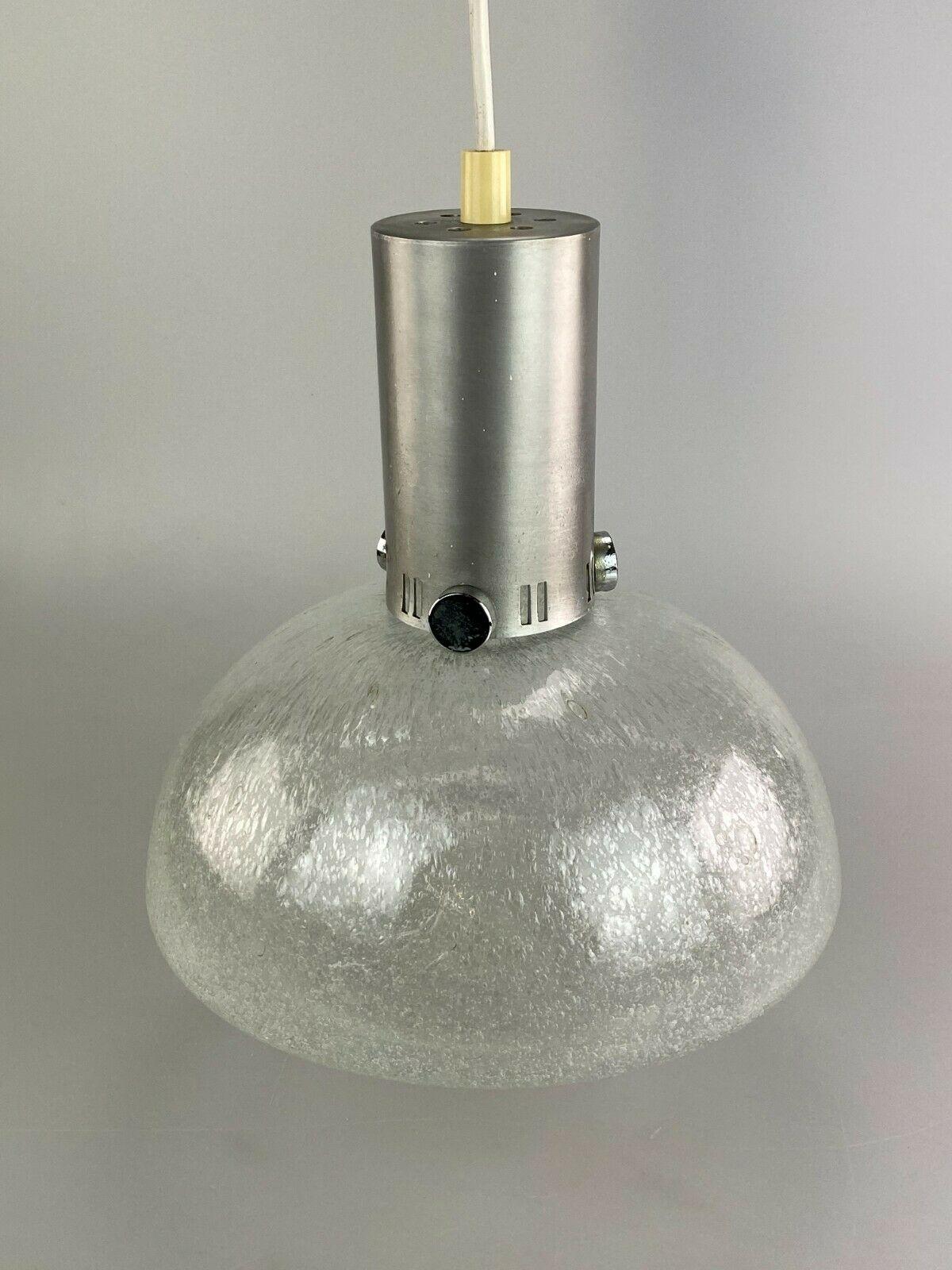 German 70s Lamp Lamp Ball Lamp Hanging Lamp Glass Ceiling Lamp Space Age Design For Sale
