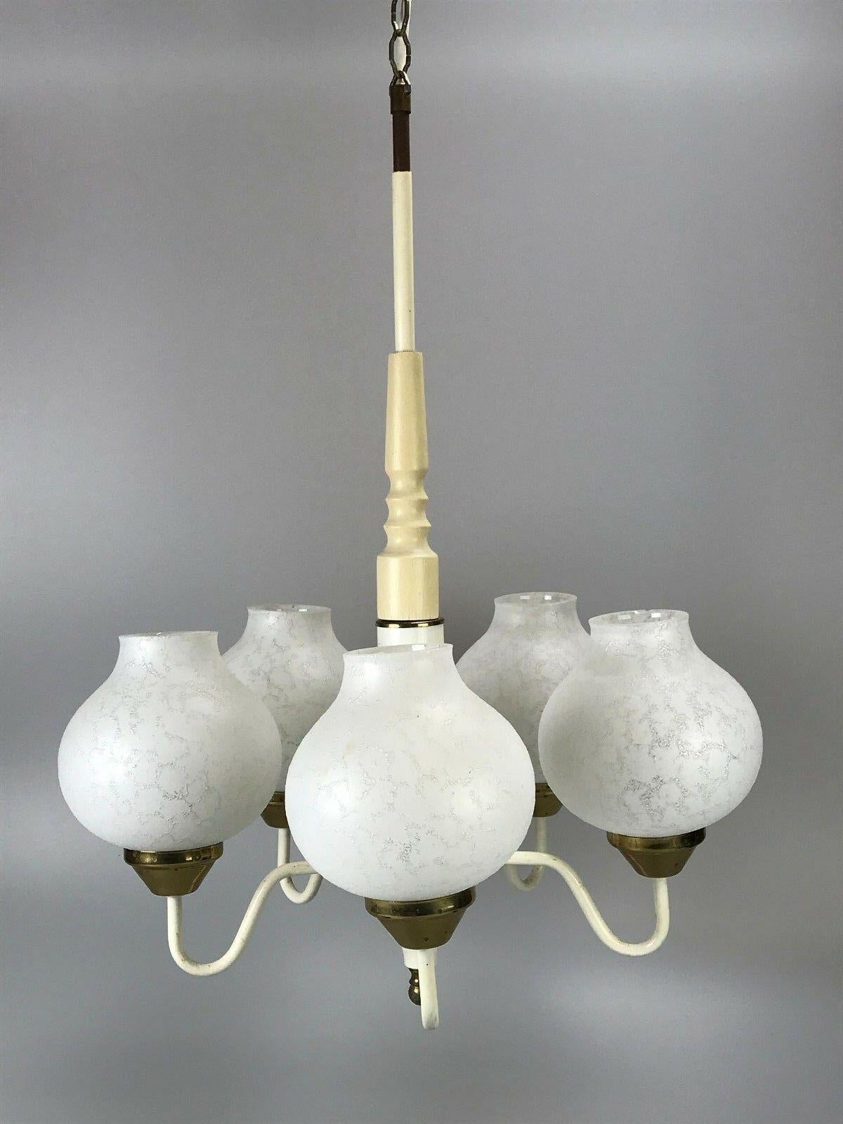 70s lamp light ceiling lamp hanging lamp chandelier space age design

Object: hanging lamp

Manufacturer:

Condition: good

Age: around 1960-1970

Dimensions:

Diameter = 39cm
Hanging height = 95cm

Other notes:

The pictures serve