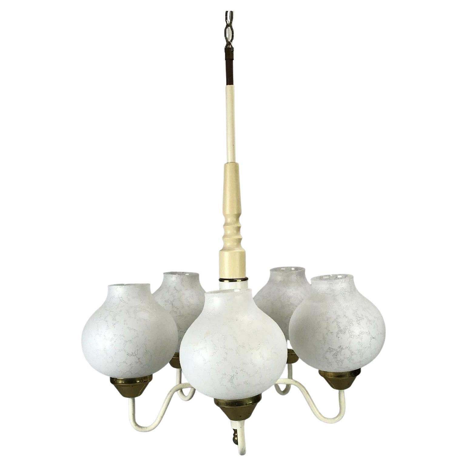 70s Lamp Light Ceiling Lamp Hanging Lamp Chandelier Space Age Design For Sale