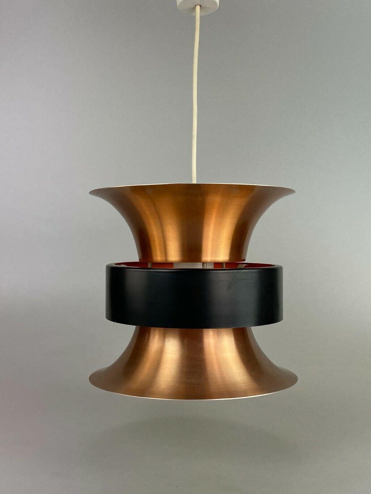 Metallo Lampada anni '70 Lampada a sospensione Lampada da soffitto in metallo Design A Space Age VEB in vendita