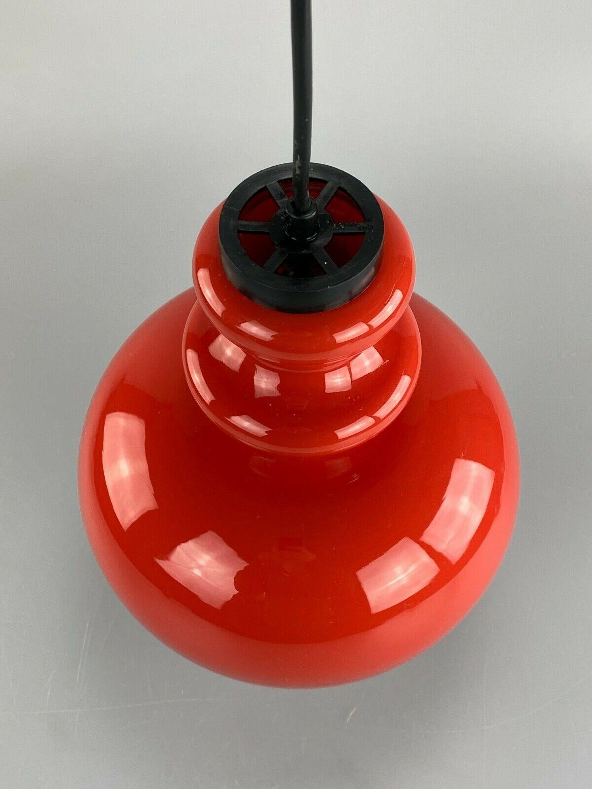 70s Lamp Light Hanging Lamp Ceiling Lamp Space Age Design VEB Glas 60s For Sale 2