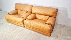 70s Leather Lounge Chair