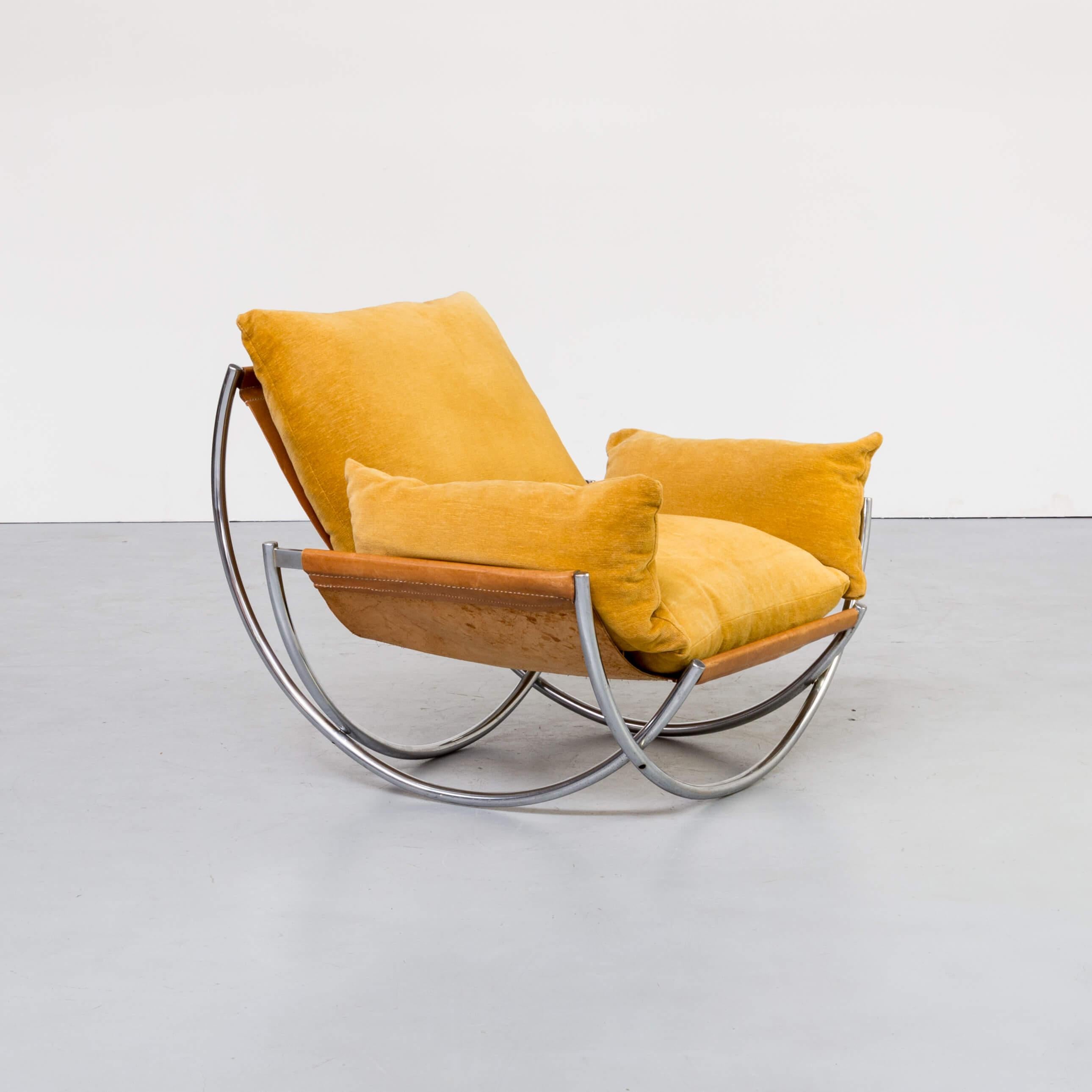 Mid-Century Modern 1970s Lennart Bender ‘wilo’ Fauteuil for Wibro AB For Sale