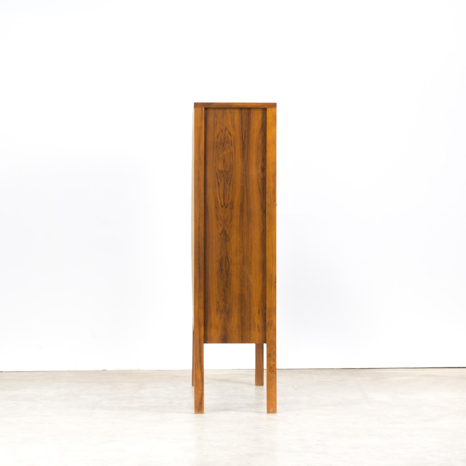 1970s Leo Bub Rosewood Cabinet for Bub Wertmöbel In Good Condition For Sale In Amstelveen, Noord