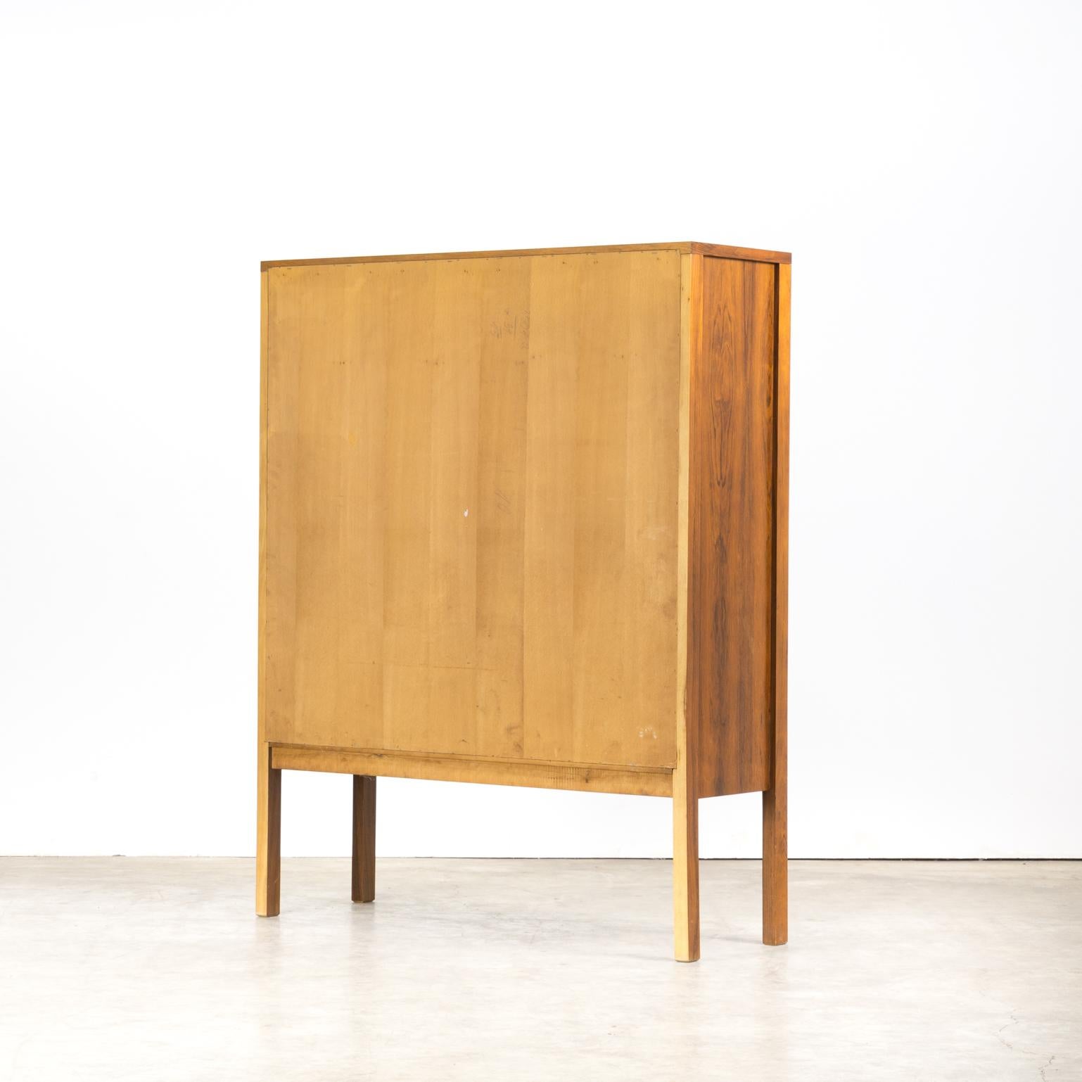 Late 20th Century 1970s Leo Bub Rosewood Cabinet for Bub Wertmöbel For Sale