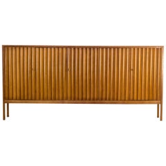 1970s Leo Bub Teak High Sideboard for Bub Wertmöbel