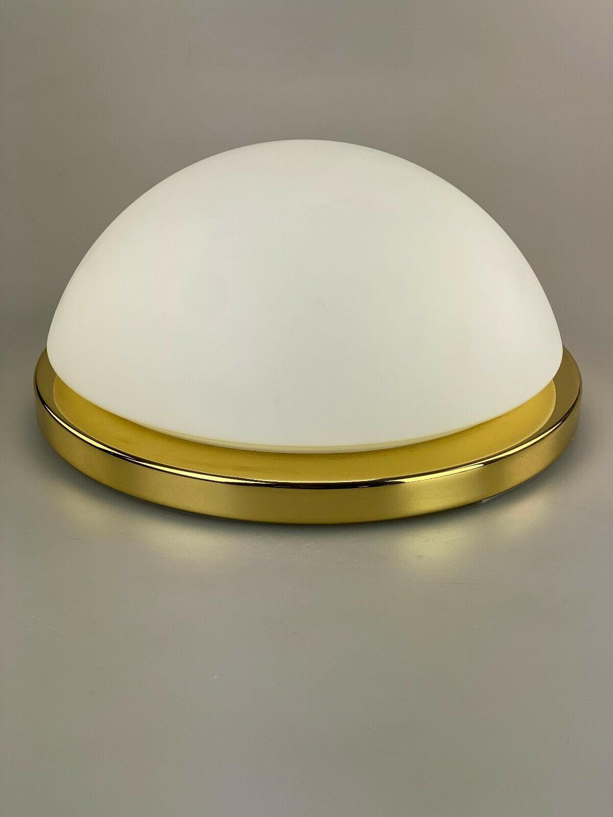 70s Limburg Glashütte Plafoniere Ceiling Lamp Glass Space Design Lamp For Sale 3