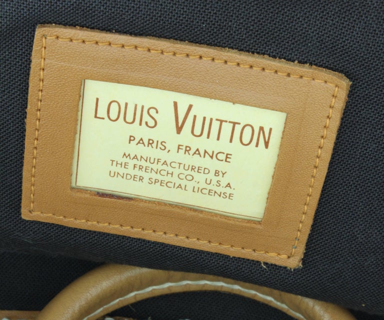 Louis Vuitton Vintage Large Steamer Bag Monogram Travel Tote Saks 5th Ave  at 1stDibs