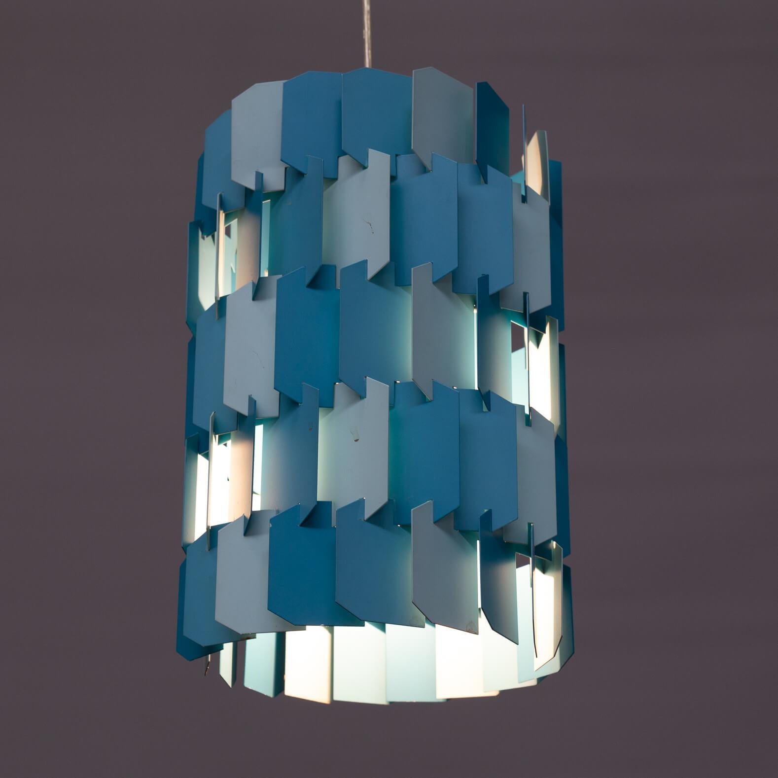 Danish 1970s Louis Weisdorf ‘Facet Pop’ Hanging Lamp for Lyfa For Sale