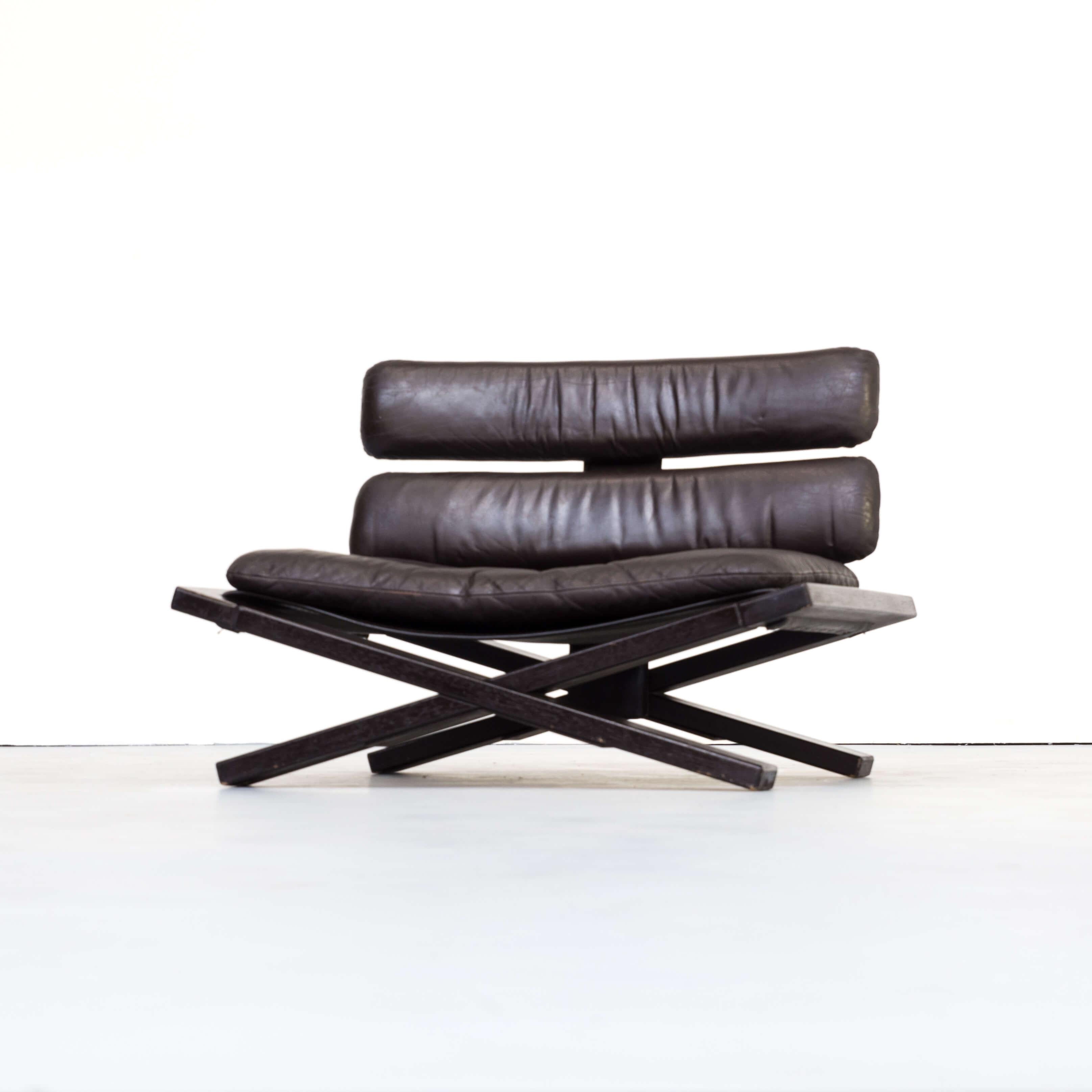 1970s Lounge Chair ‘Buddha’ Designed by Sonja Wasseur 1