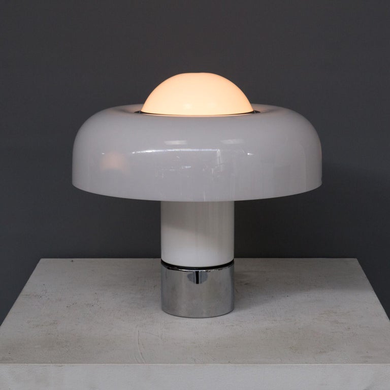 1970s Luigi Massoni 'Brumbury' Table Lamp for Guzzini For Sale at 1stDibs
